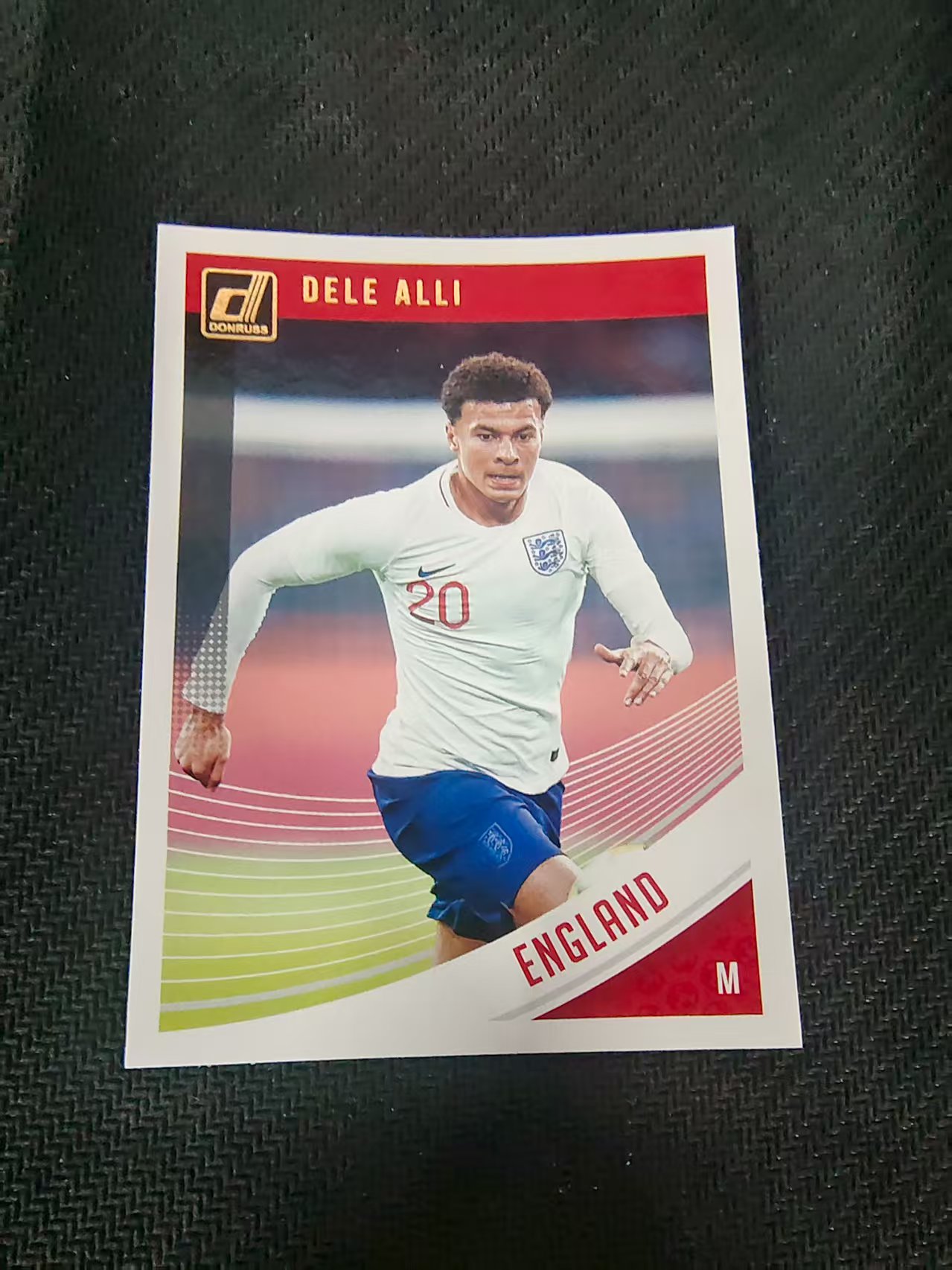 【可合并,不累计】2018-19 Panini Donruss Dele Alli 英格兰 阿里 杜蕾斯 划痕 边角瑕疵 #125