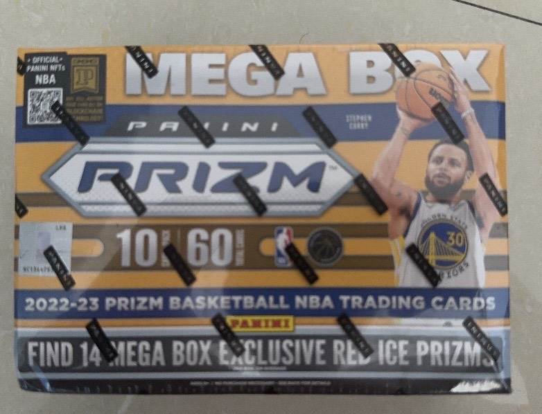 2022-23 Panini Prizm mega Basketball 单盒 Pz mega 盒 最新最热系列原盒未拆封 单盒 博班切罗史密斯切特艾维新秀rc 签字 红碎冰