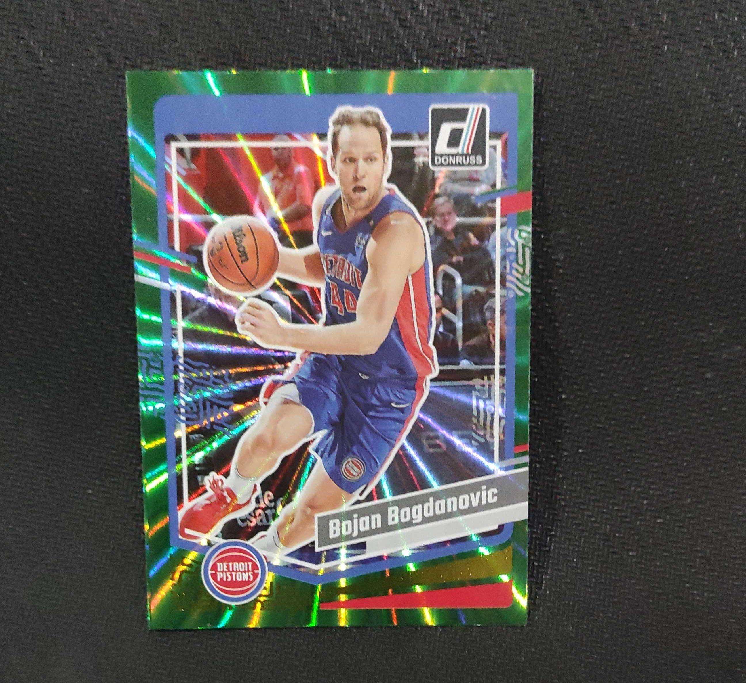 2023-24 Panini Donruss Bojan Bogdanovic 博扬 博格达诺维奇 佛光折 折射 活塞队 收藏必备 可累计 收卡