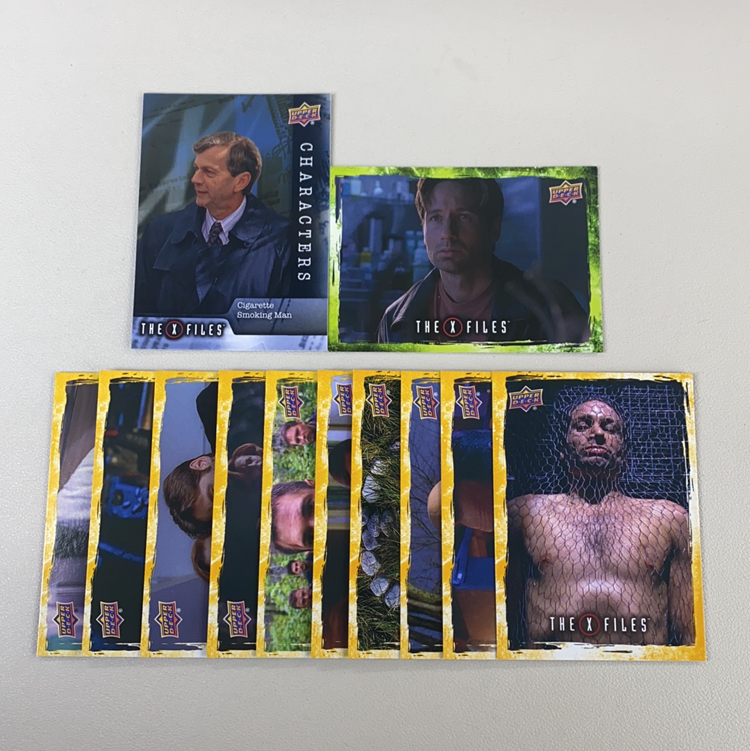 【弈卡代拍】2025 The X- Files UPPER DECK ud X档案 经典美剧 特卡 大比例 黑折 绿折 印花折 剧情特卡 打包 品相如图 收藏必备 Park