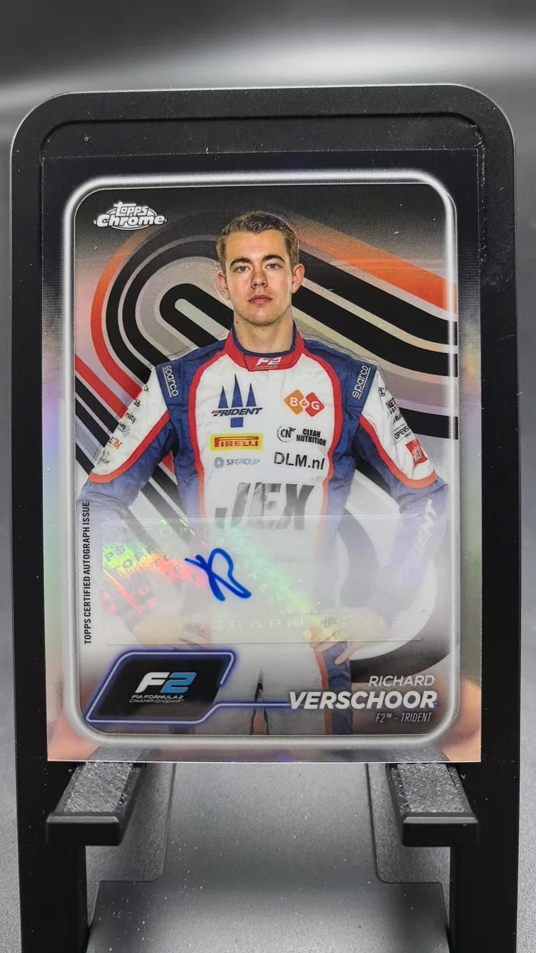 2024 Topps Chrome Richard Verschoor 【EC】 F2 TC 理查德 费尔肖 折射 银折 签字 定妆选图 紫尖43