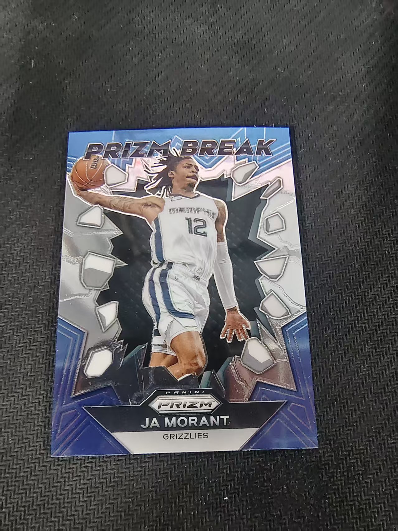 【可合并,不累计】2023-24 Panini Prizm Ja Morant 贾 莫兰特 腰王 灰熊 break特卡 PZ 划痕 边角微瑕 介意勿拍 #2