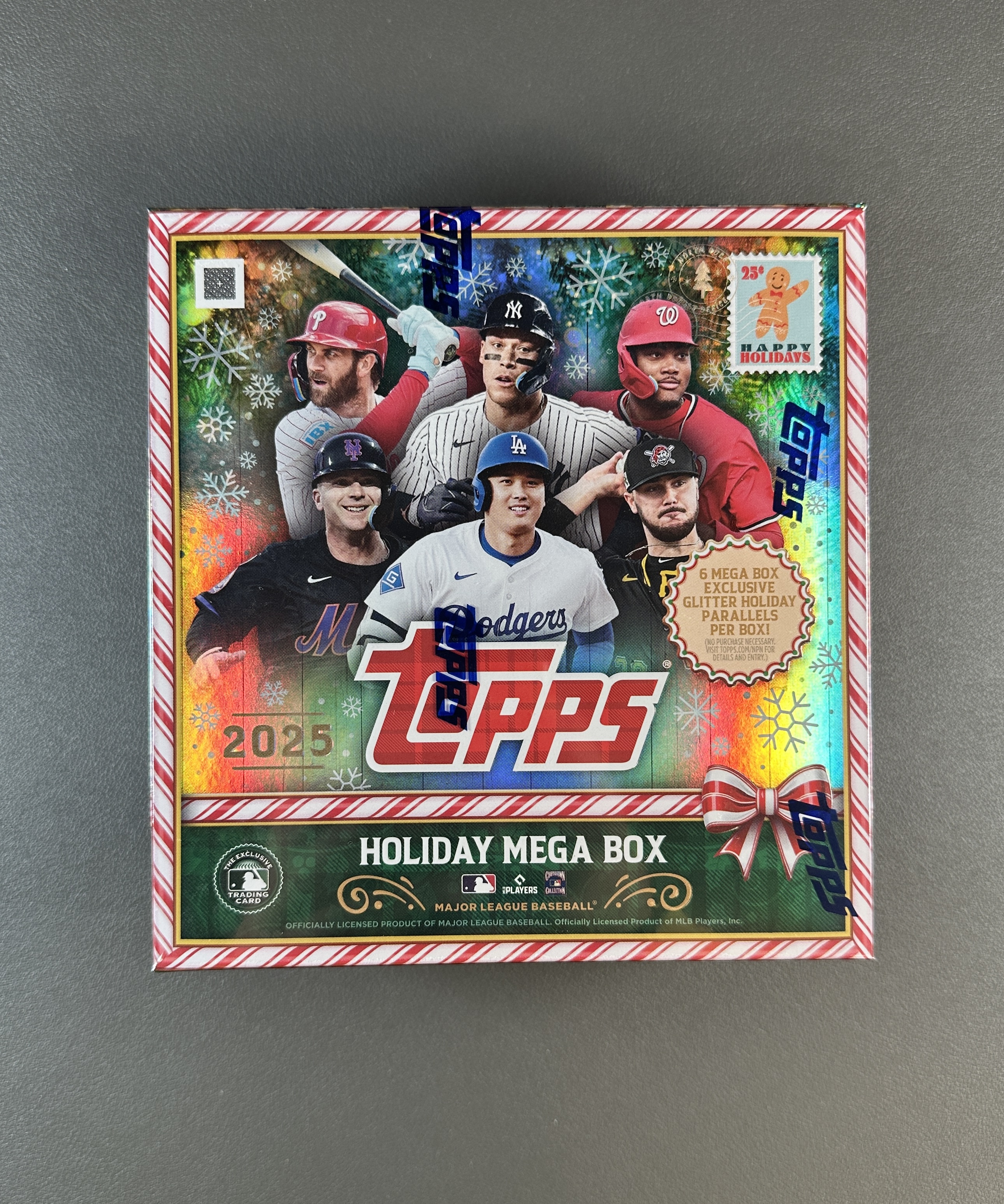 2025 Topps Holiday Mega Baseball 【伟K拍卖】寻找:变化版 签字 1/1 ,博 大谷翔平Nick Kurtz詹姆斯伍德,佐佐木,迪伦克鲁兹等。原封单盒2,发货看详情!