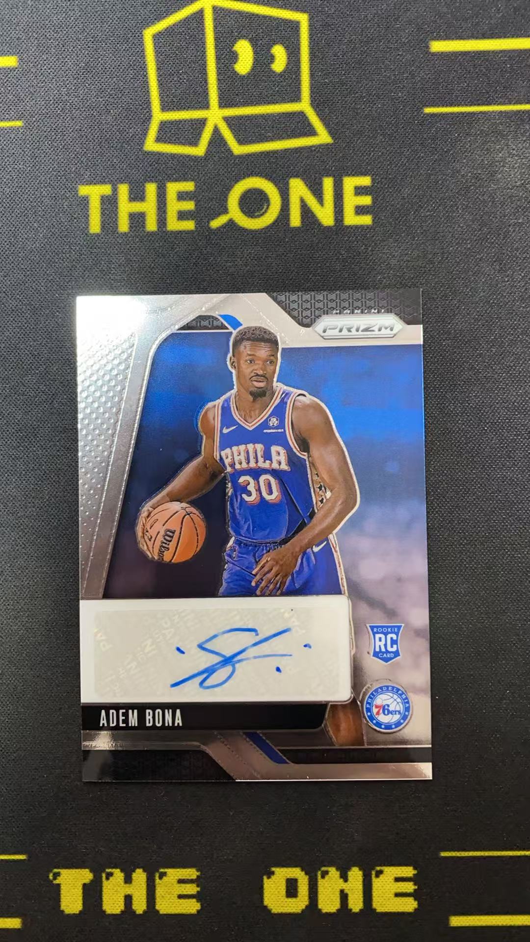 2024-25 Panini Prizm Adem Bona RC 【TheOne】阿德姆 博纳 76人新秀 PZ RS签 签字【千羽】
