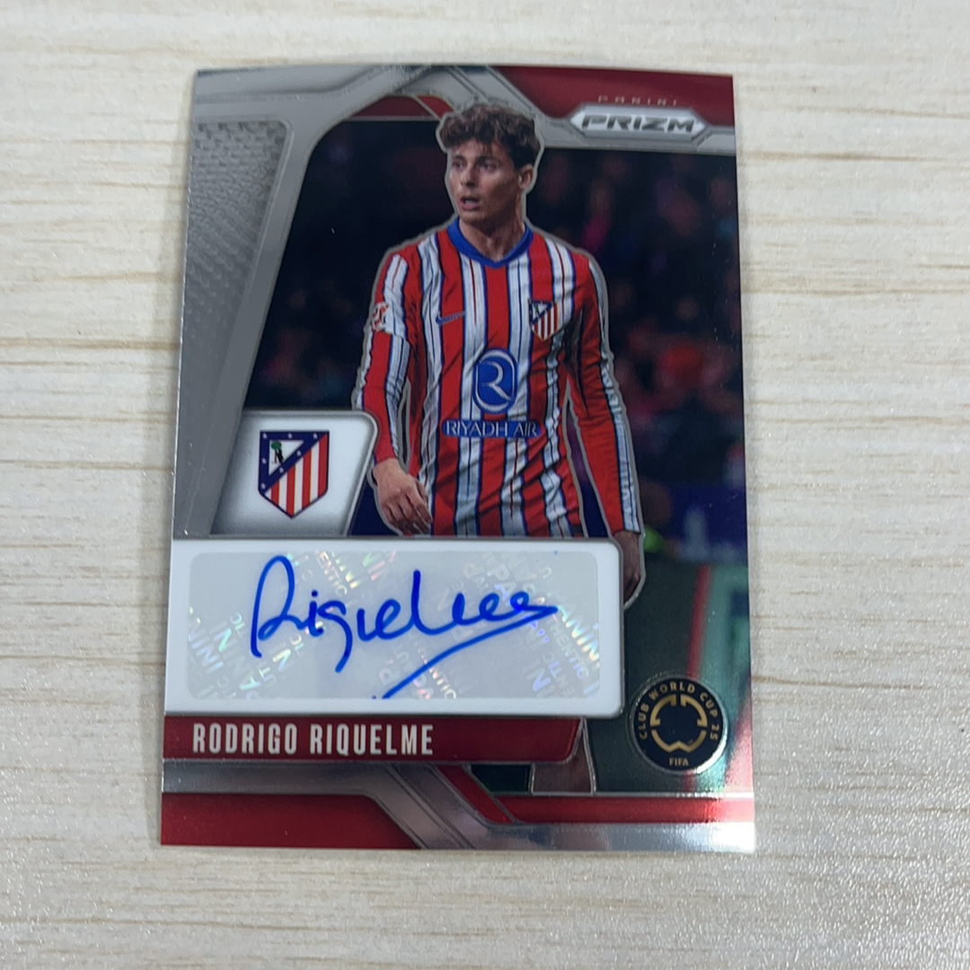 【小牛代拍】2025 Panini Prizm Rodrigo Riquelme 世俱杯 马竞 罗德里戈 里克尔梅 签字 卡品如图(一哥)
