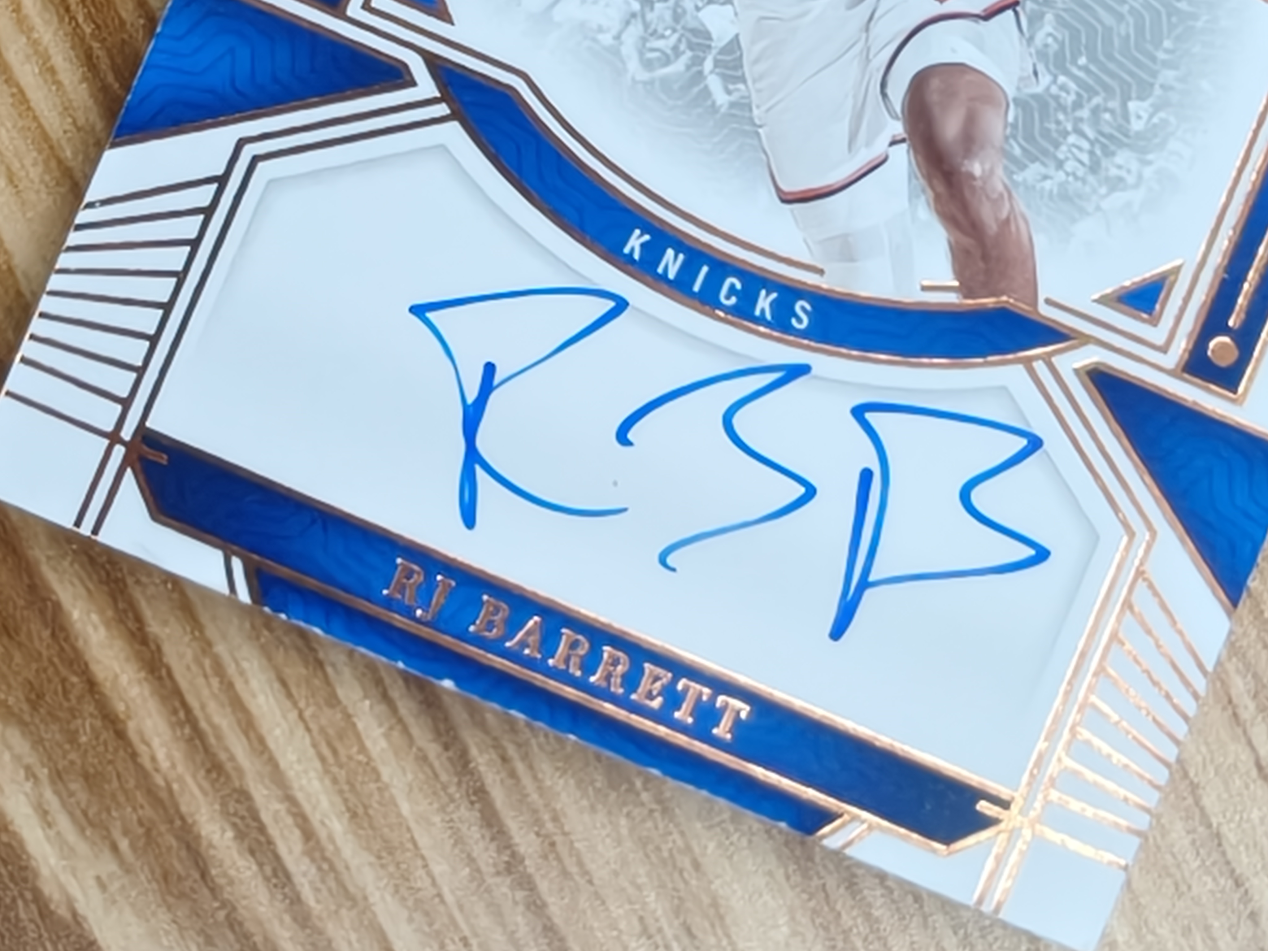 2023-National Treasures R.J. Barrett 国宝 尼克斯 RJ巴雷特 RJB 15/25编铜平行 签字 卡签 Peerless 猛龙 巴恩斯 伦纳德 卡哇伊 下赛季起飞