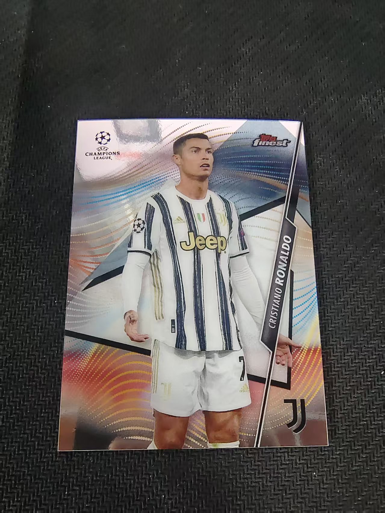 【可合并,不累计】2021 Topps Finest Cristiano Ronaldo C罗 尤文图斯 葡萄牙 曼联 皇家马德 划痕 边角瑕疵 #1