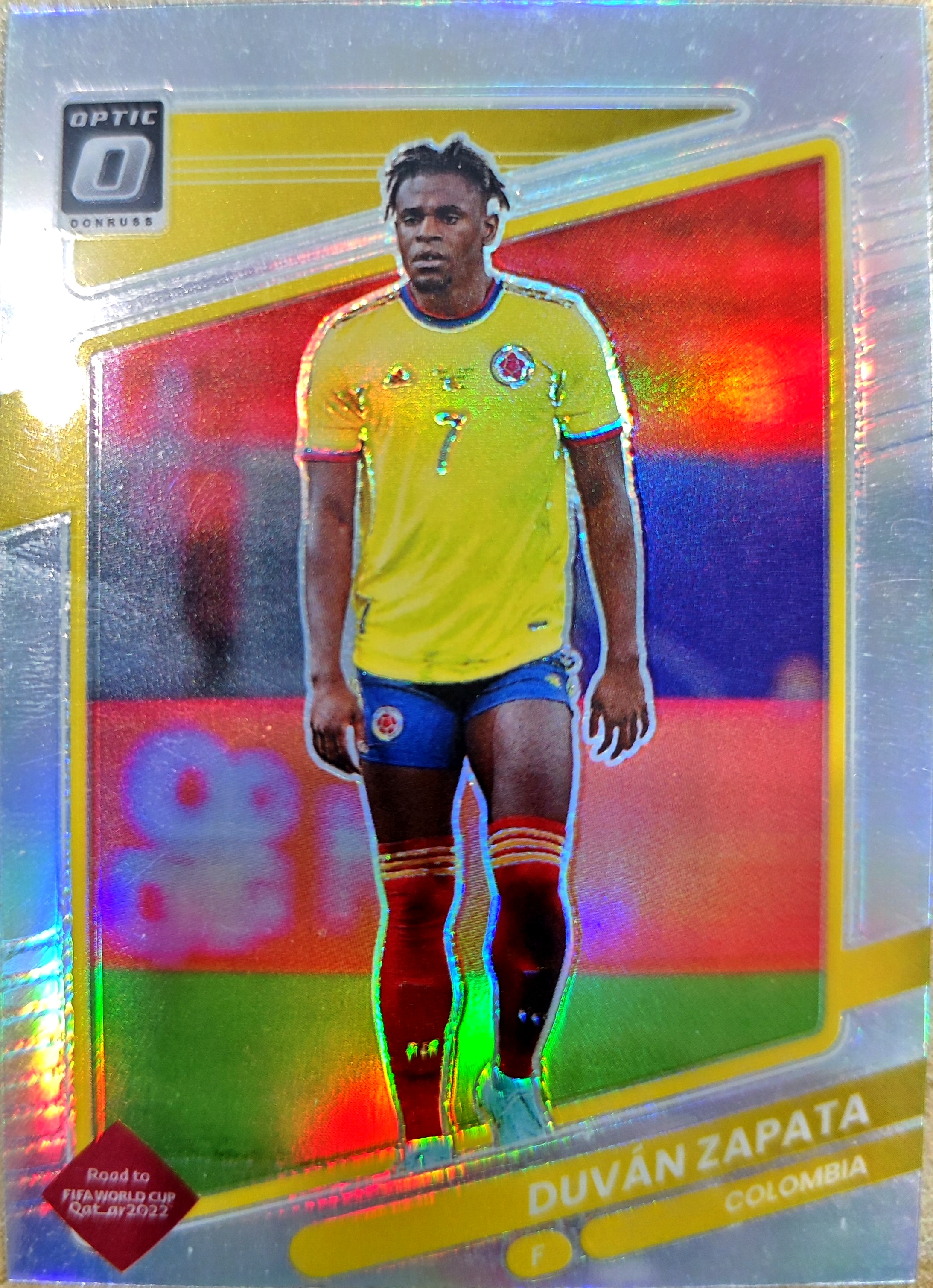 2022 Panini Donruss Duvan Zapata 萨帕塔 哥伦比亚 杜蕾斯