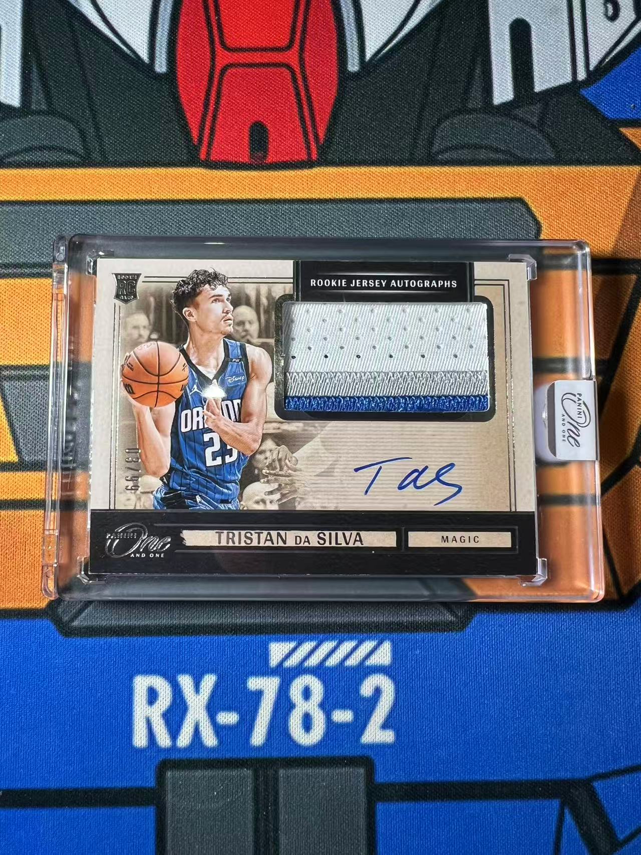 2024-25 Panini One and One Tristan da Silva RC 【GT拍卖】one系列 魔术 新秀 特里斯坦 达 席尔瓦 3/99编 RJA 球衣物料签字 卡签