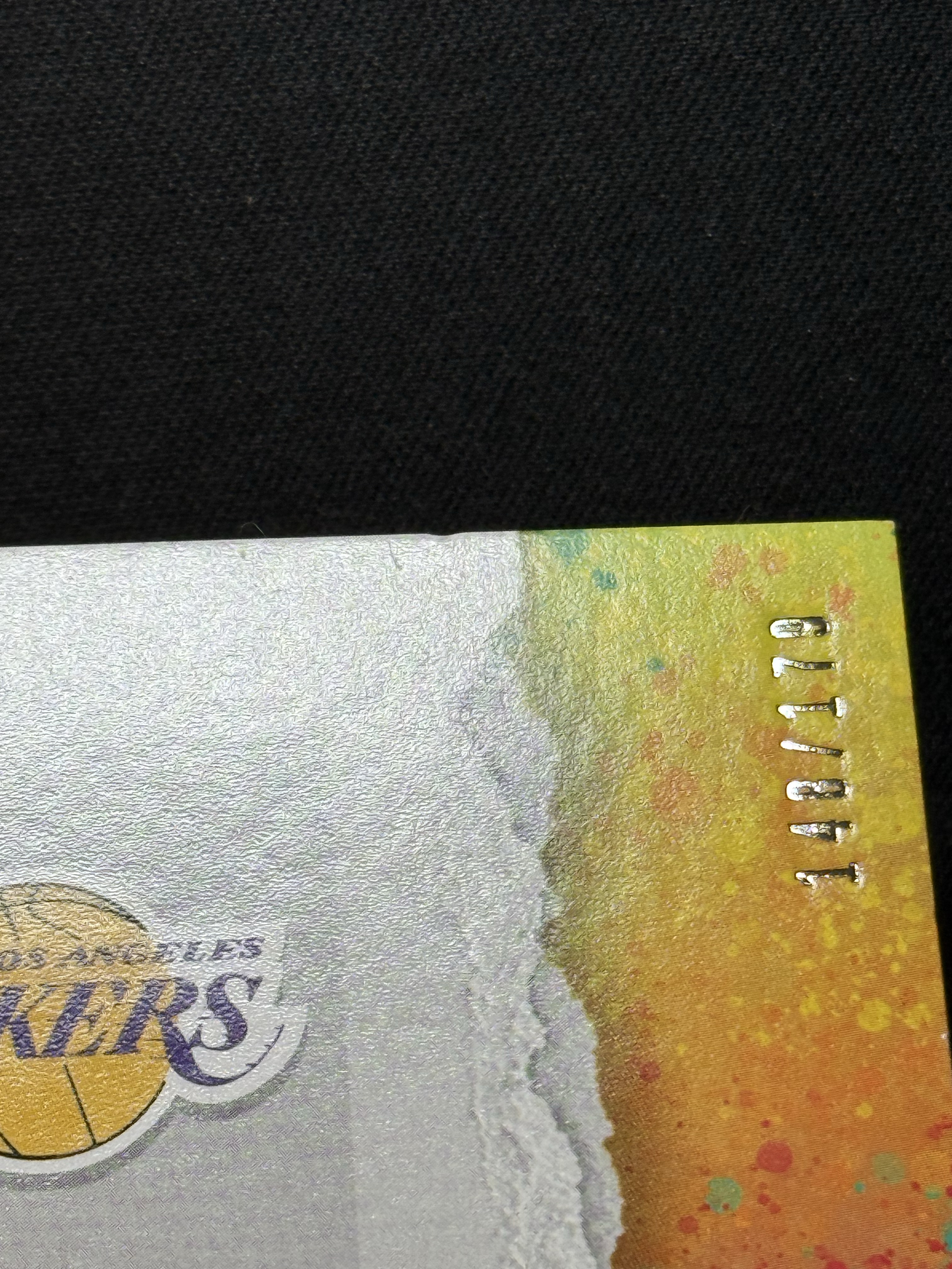 2019-20 Panini Court Kings Anthony Davis 【小贝代拍】油画 湖人 安东尼 戴维斯 小窗 球衣物料 切割 Patch /179编 瑕疵如图拍前看描述 H PACC