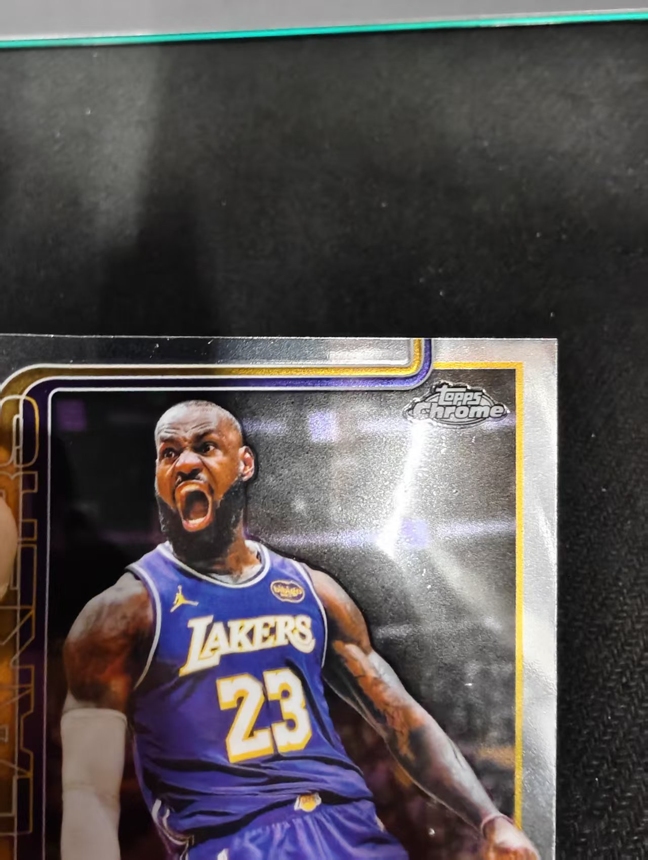 2026 Topps Chrome Update LeBron James 湖人 勒布朗 詹姆斯 老詹 小皇帝 TCU 划痕 边角瑕疵 #1