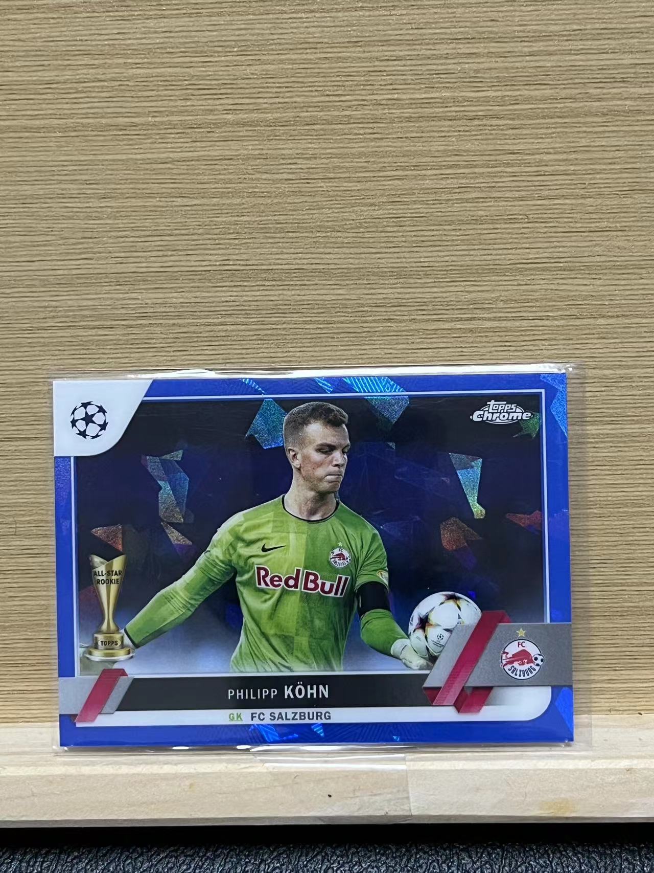 2023 Topps Chrome Philipp Köhn 菲利普 库恩  萨尔茨堡  蓝宝石 银折 碎冰折 卡品如图 实卡精美 收藏凑套必凑 A2