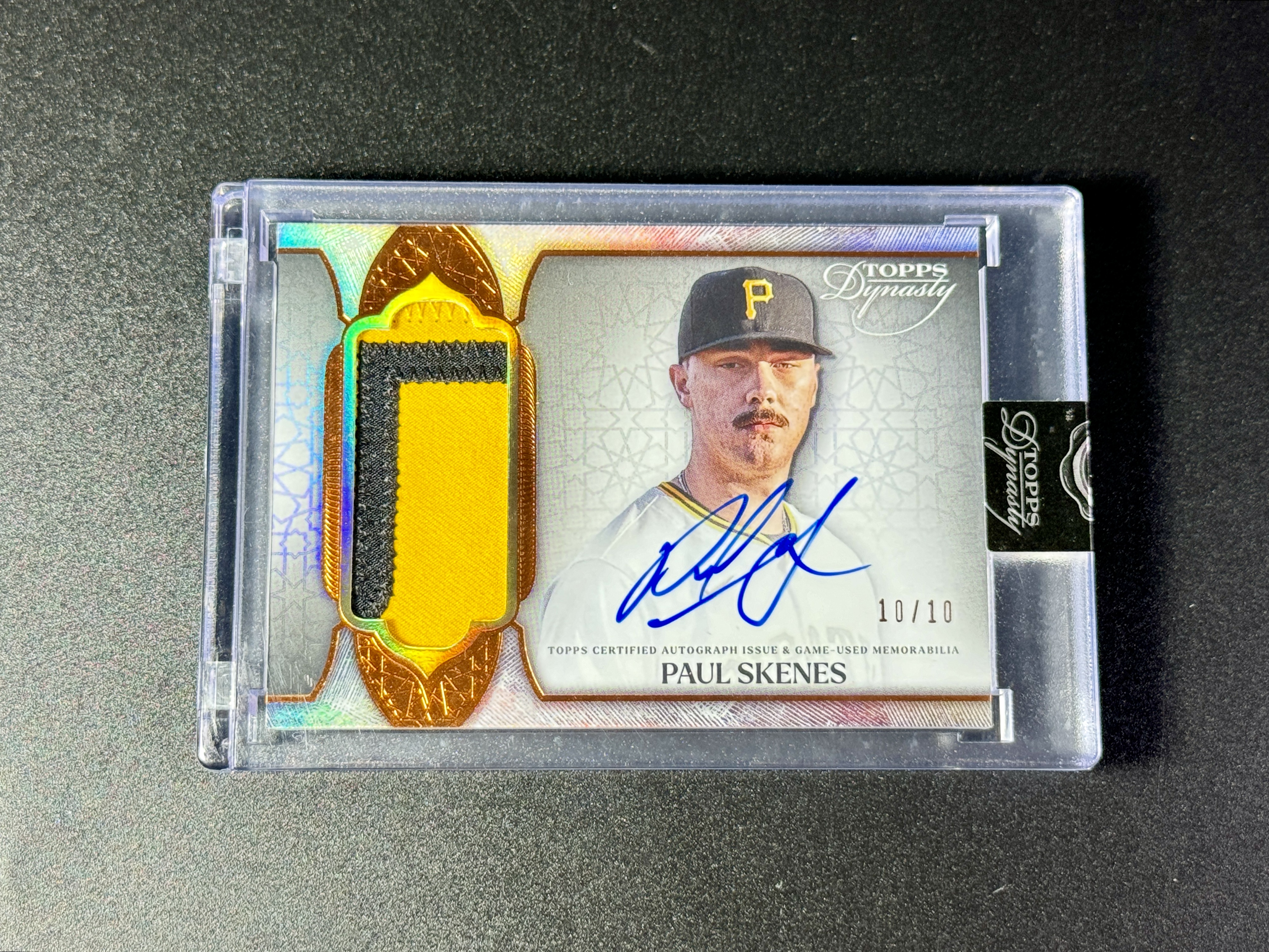 【喷子拍卖】2025 Topps Dynasty Paul Skenes 棒球 王朝 匹兹堡海盗 状元 保罗 斯肯斯 Patch 签字 PA ...