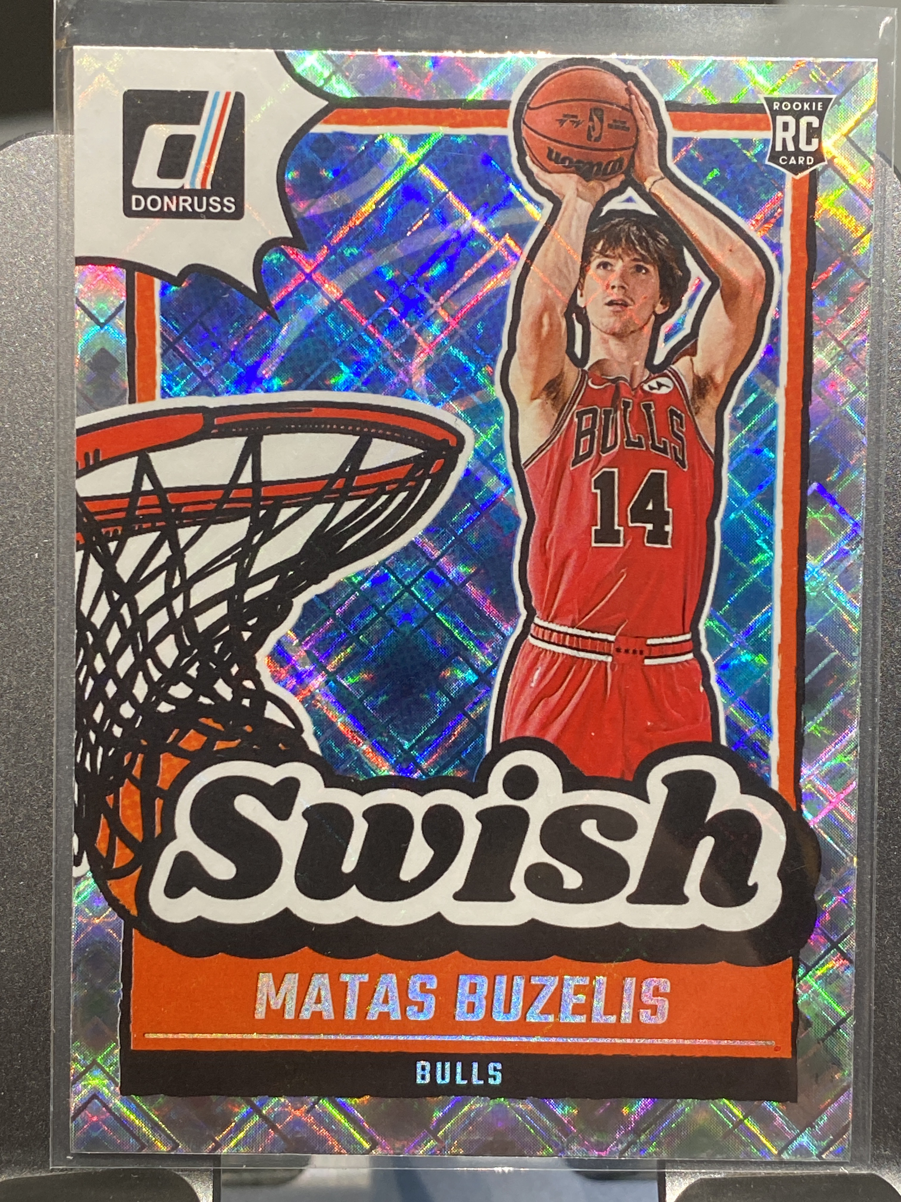 2024-25 【靓星代拍】 Donruss Matas Buzelis RC 杜蕾斯 新秀 公牛 玛塔斯 布泽利斯 SWISH 特卡 折射 钻石折 卡品如图 专收凑套必备 #火