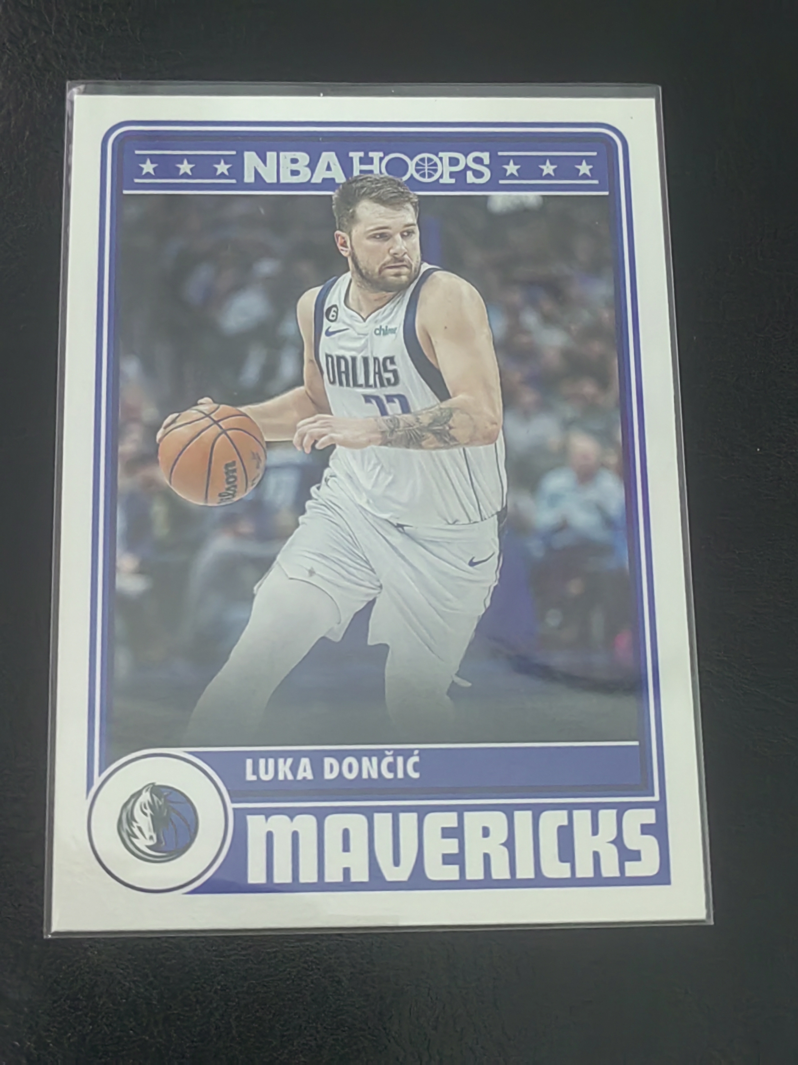 2023-24 Panini Hoops Luka Dončić Hoops 卢卡·东契奇 独行侠 湖人 凑套 篮 白边白角 不保卡品 卡品如图