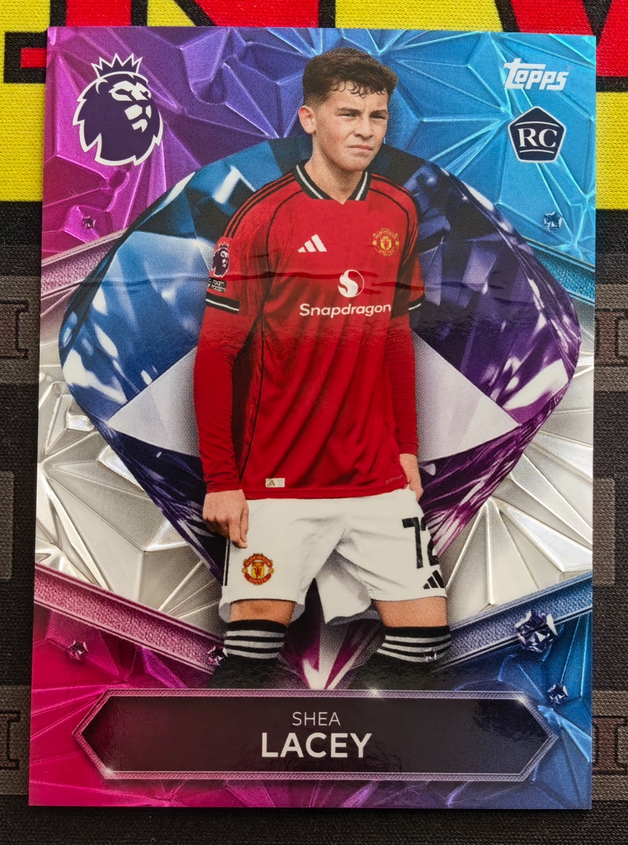 2025-26 Topps EPL Shea Lacey RC 老米拍卖HY119 英超 曼联 谢伊 莱西 新秀 Diamond ...