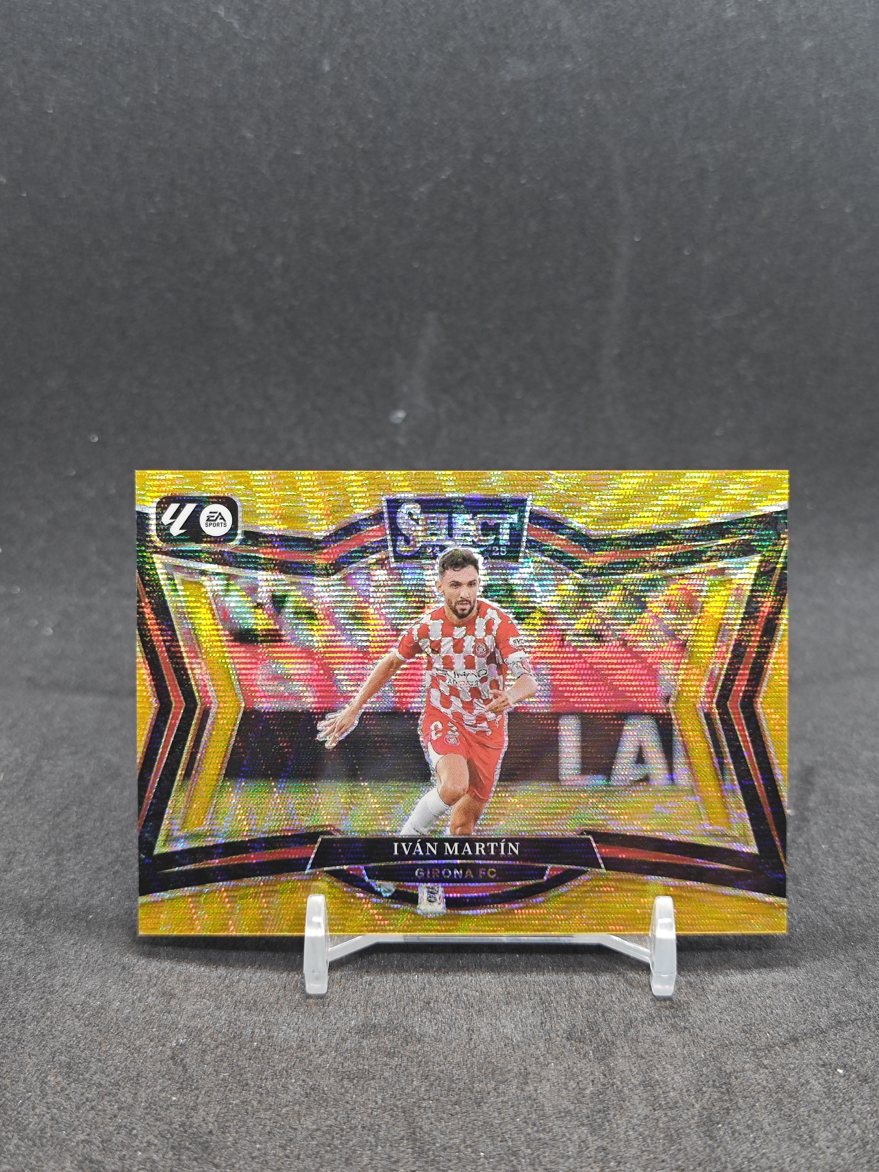 【01/10编 首编 金波纹折】2024-25 Panini Select 西甲 三级 赫罗纳 伊万 马丁 Iván Martín