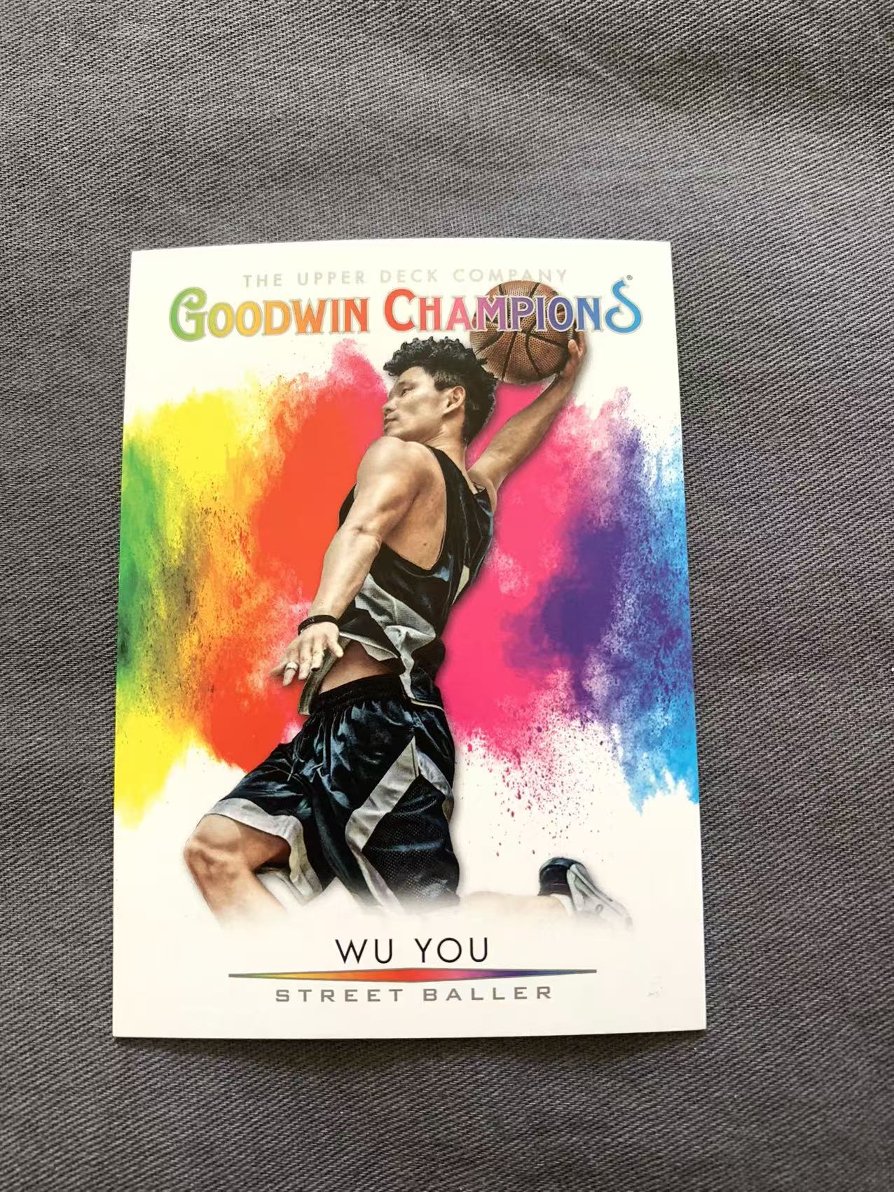 2021 Upper Deck Goodwin Champions Wu You 古德温吴悠base 中国街球王 