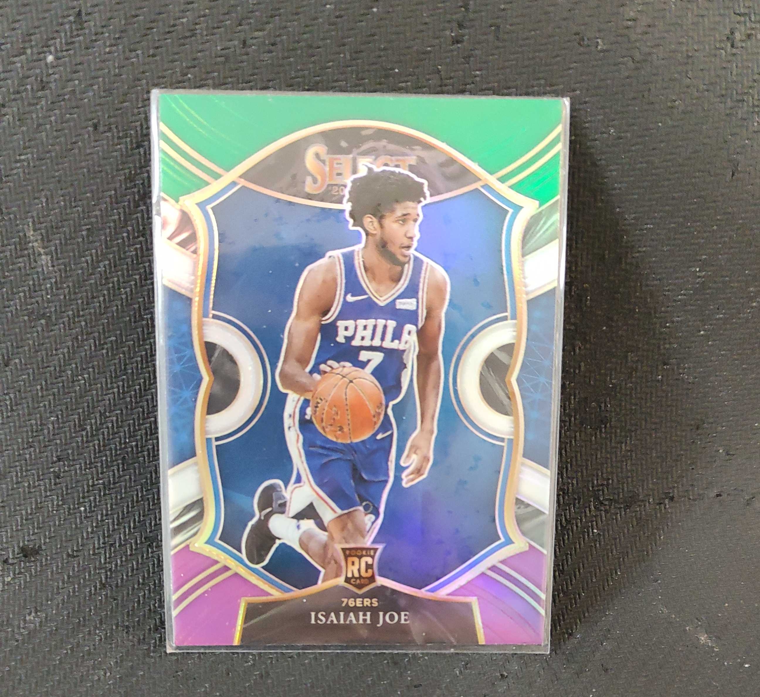 2020-21 Panini Select Isaiah Joe RC 以赛亚 乔 新秀rc 三色折 折射 76人队 收藏必备 可累计 回收球星卡