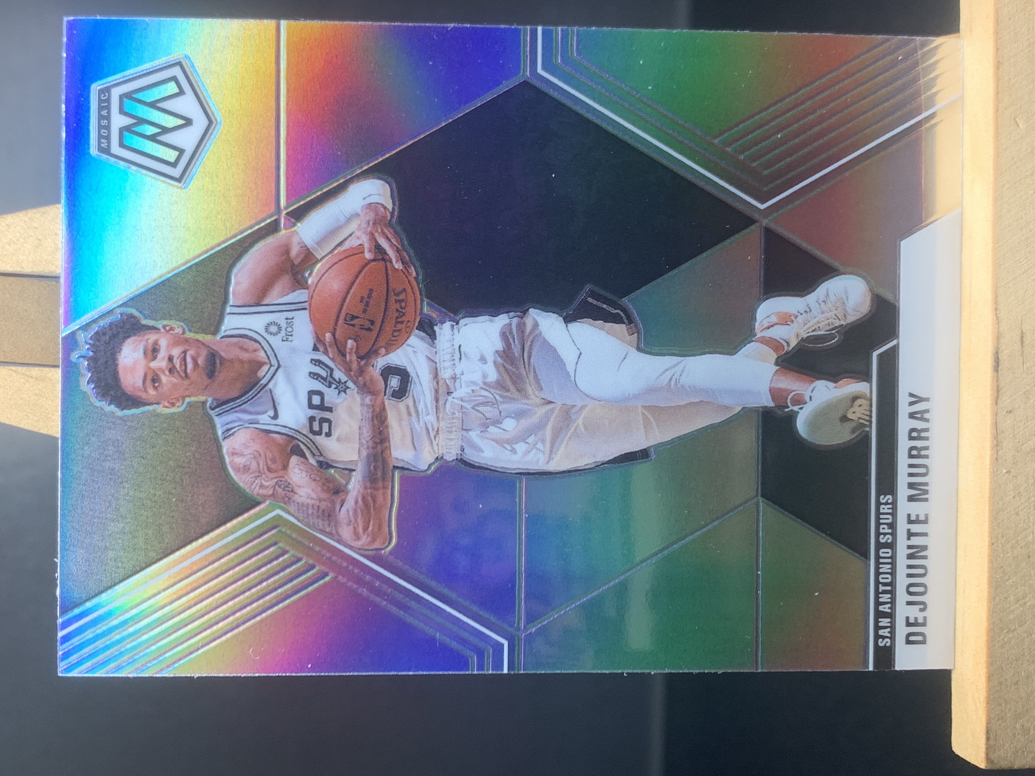 (S3) 2019-20 PANINI 馬賽克 銀折 德章泰 穆雷 馬刺  近期大熱球星  收藏必備 卡品如圖 ! ! !
