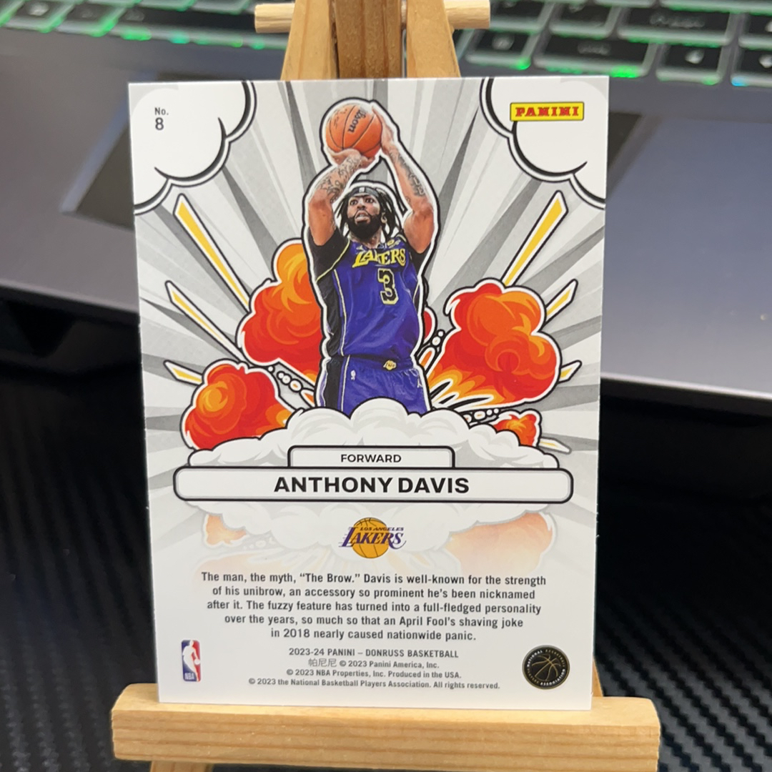 2023-24 Panini Donruss Anthony Davis 安东尼 戴维斯 湖人 杜蕾斯系列 特卡 卡品如图 凑图必备 值得收藏!免费代卖!