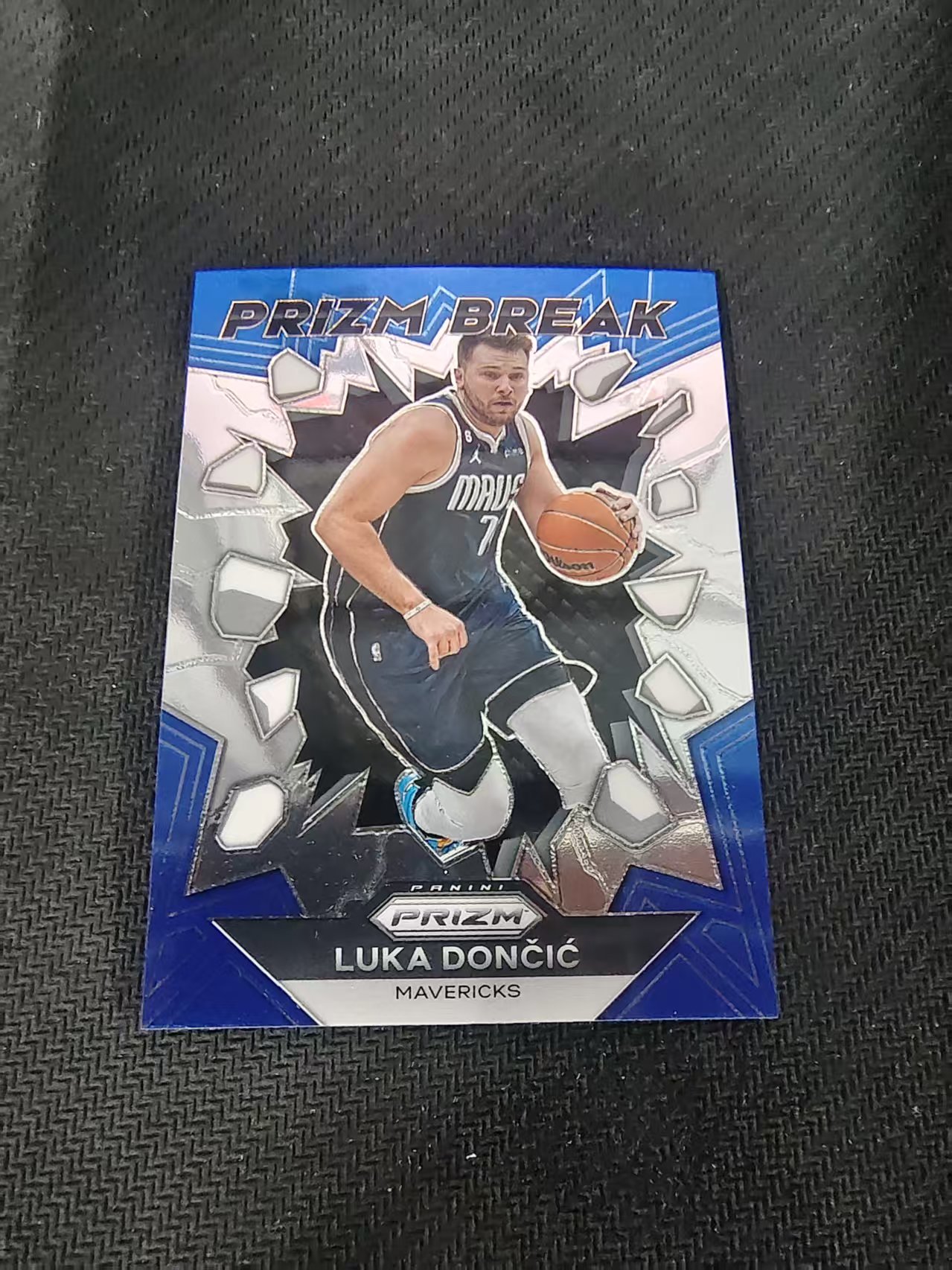 【可合并,不累计】2023-24 Panini Prizm Luka Doncic 卢卡 东契奇 独行侠 break特卡 PZ 划痕 边角微瑕 介意勿拍 #4