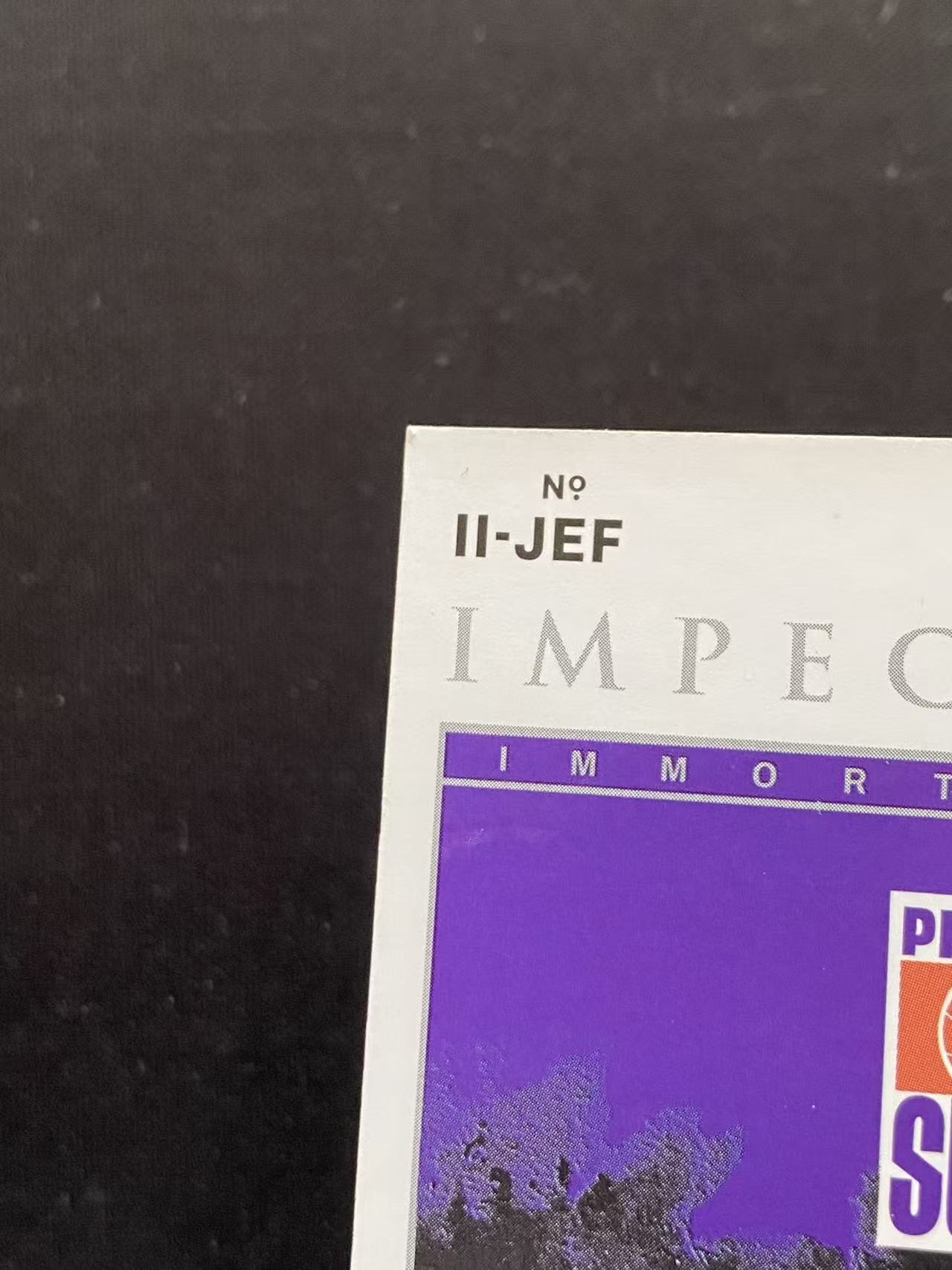 2023-24 Panini Impeccable Jeff Hornacek 小真金 太阳 杰夫霍纳塞克 签字 卡签 25编【king#63】瑕疵如图