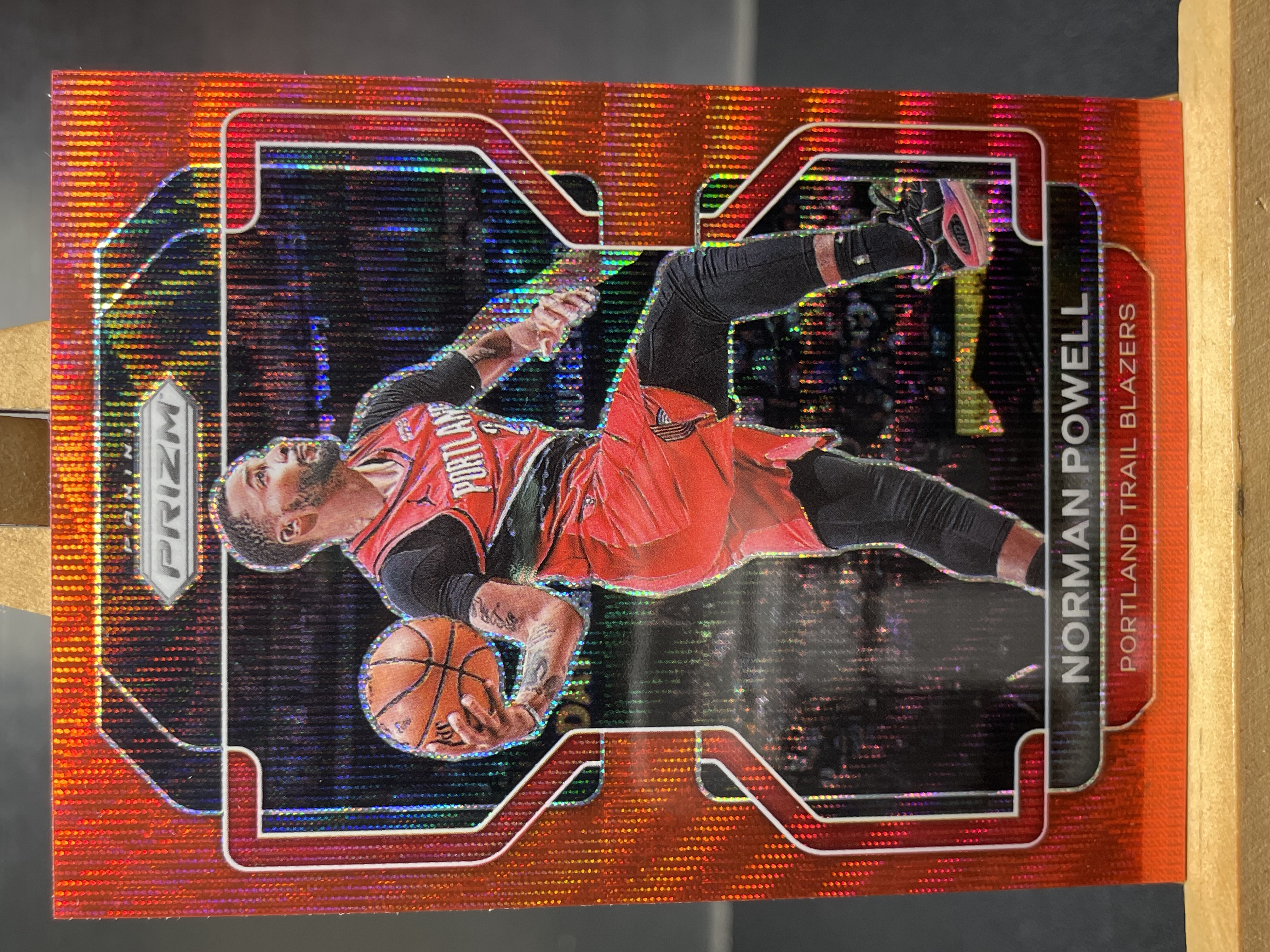 (S2) 2021-22 PANINI PRIZM 红波纹 诺曼 鲍威尔 开拓者  近期大热球星  收藏必备 卡品如图  ! ! !