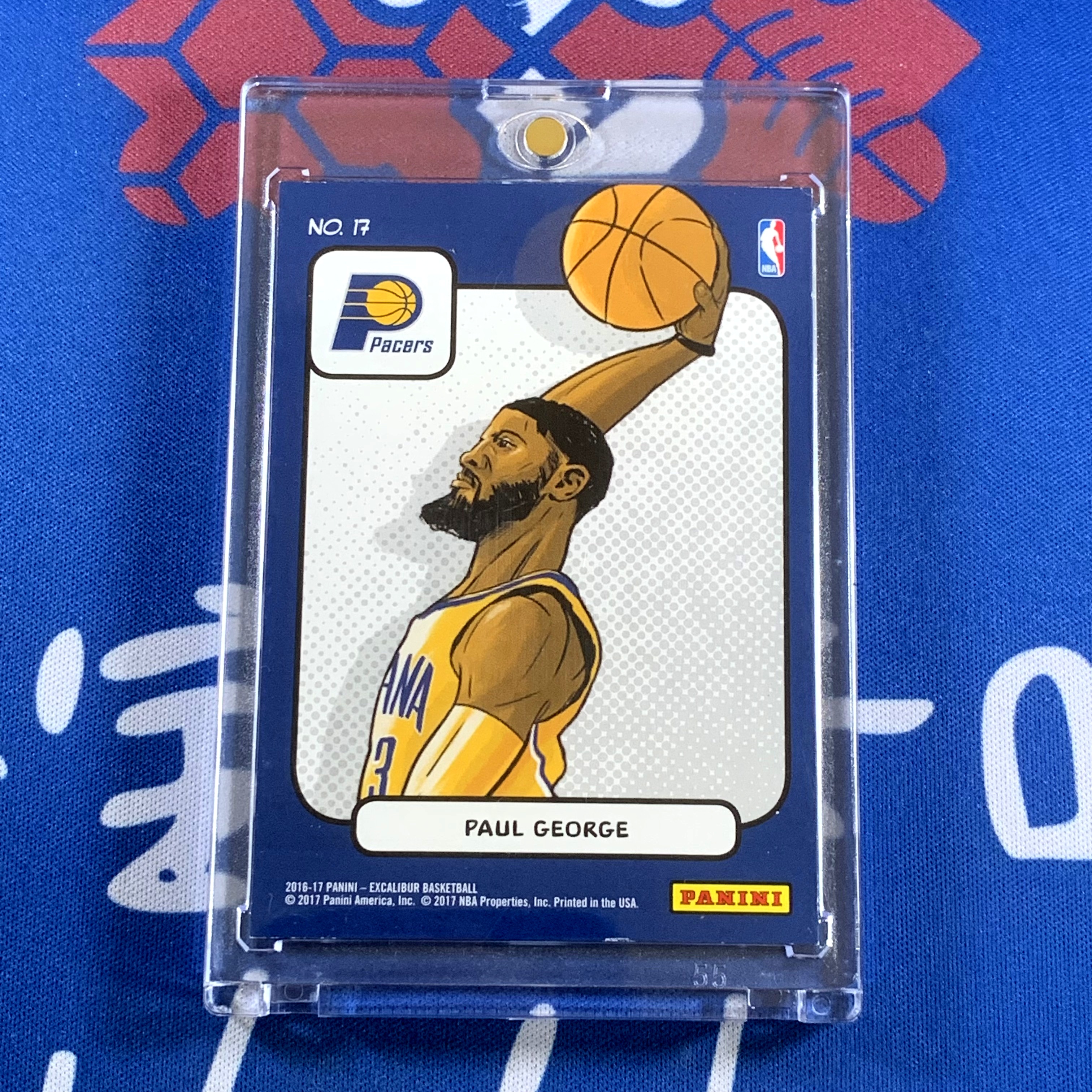 2016-17 Panini Excalibur Paul George 【海宝】步行者76人泡椒保罗 