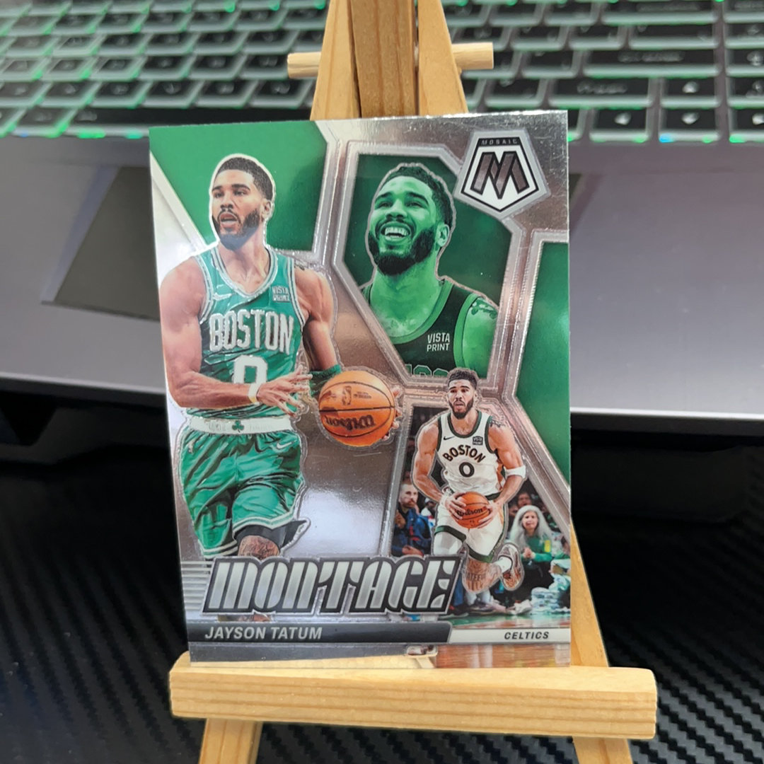 2023-24 Panini Mosaic Jayson Tatum 杰森 塔图姆 凯尔特人 特卡 马赛克系列 特卡 卡品如图 凑图必备 值得收藏!免费代卖!