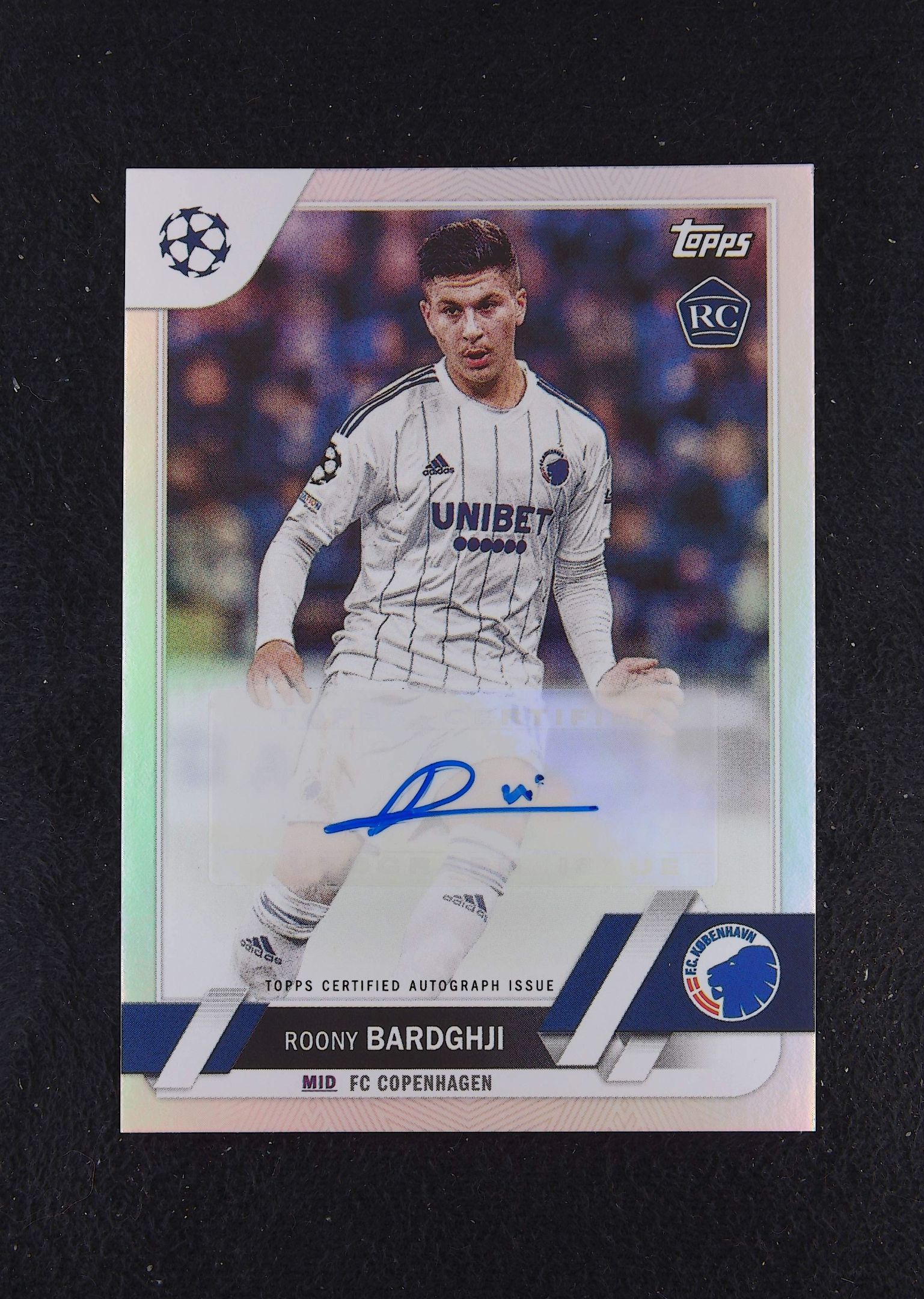 2022-23 Topps ucc Roony Bardghji RC 巴尔德吉 签字 ucc 卡品如图 a25 【闪闪代拍】