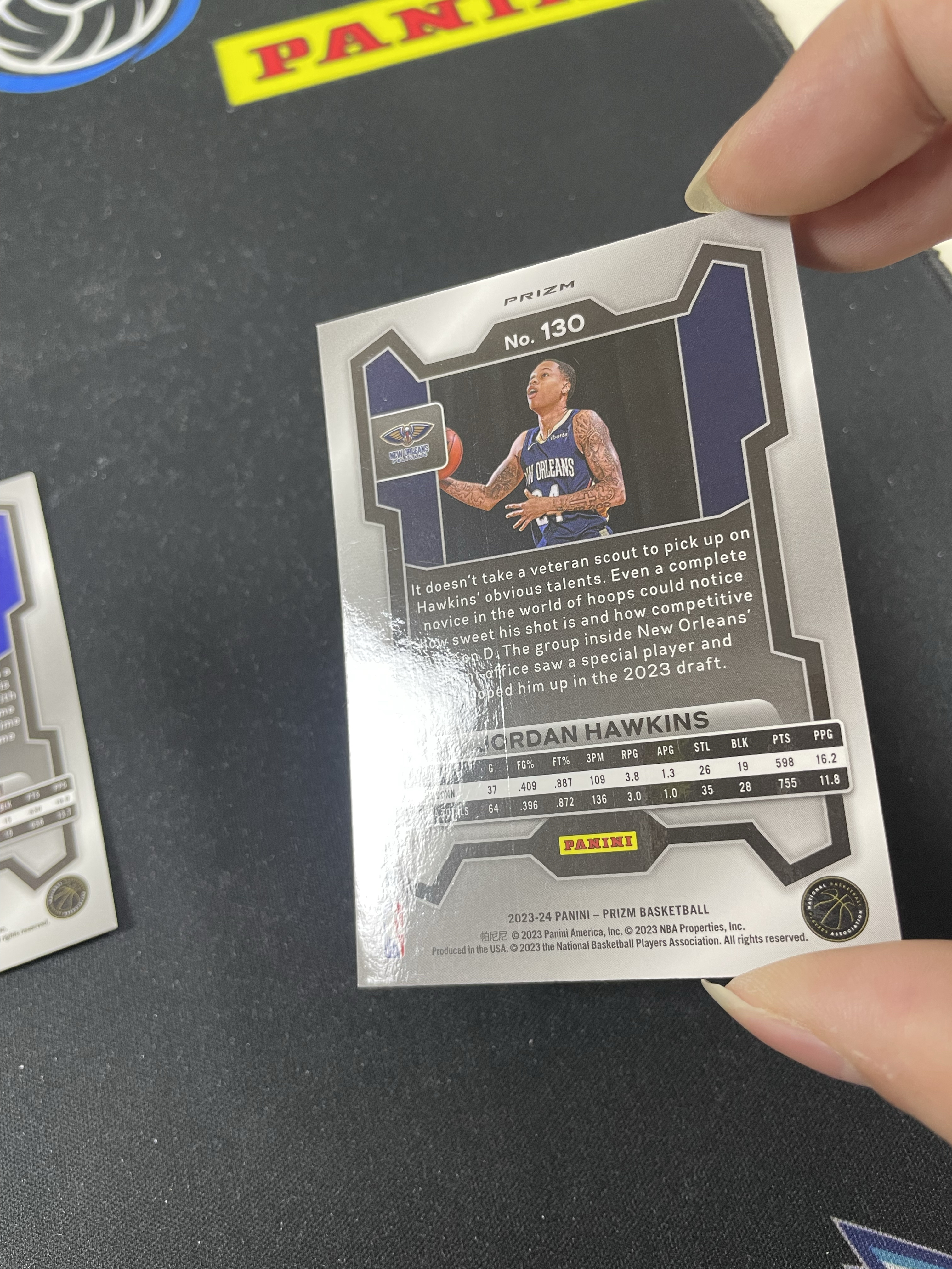 【皮成仙拍卖 统一手续费6%】 PANINI 23-24 PRIZM 卡森华莱士 波杰姆斯基 乔丹霍金折 新秀 RC 银折 一图打包 瑕疵如图 凑套必备 值得收藏【只发顺丰】柱子126