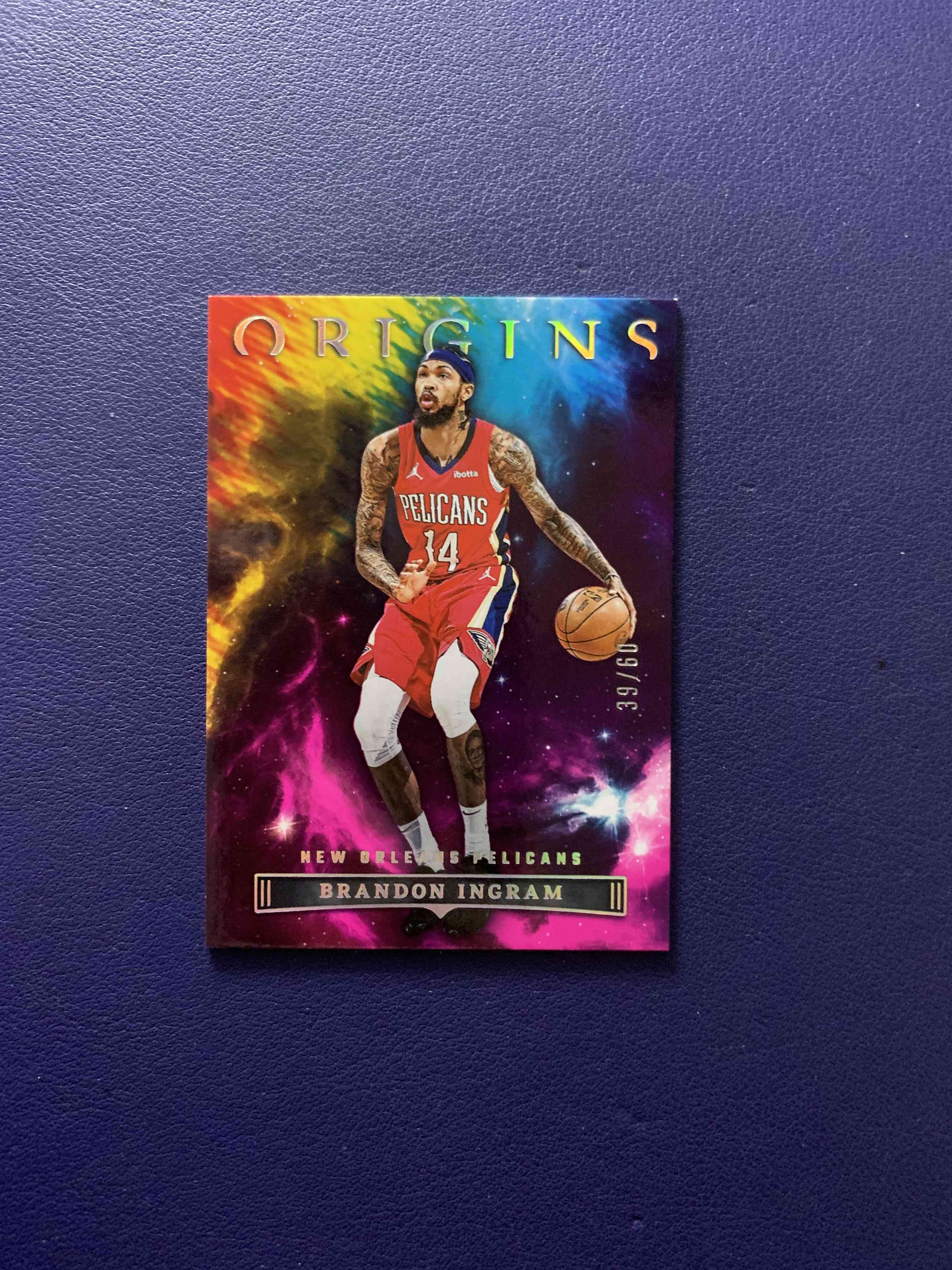 2022 23 Panini Origins Brandon Ingram 【大树代卖】布兰登英格拉姆 起源 鹈鹕 60编 实卡好看 卡品如