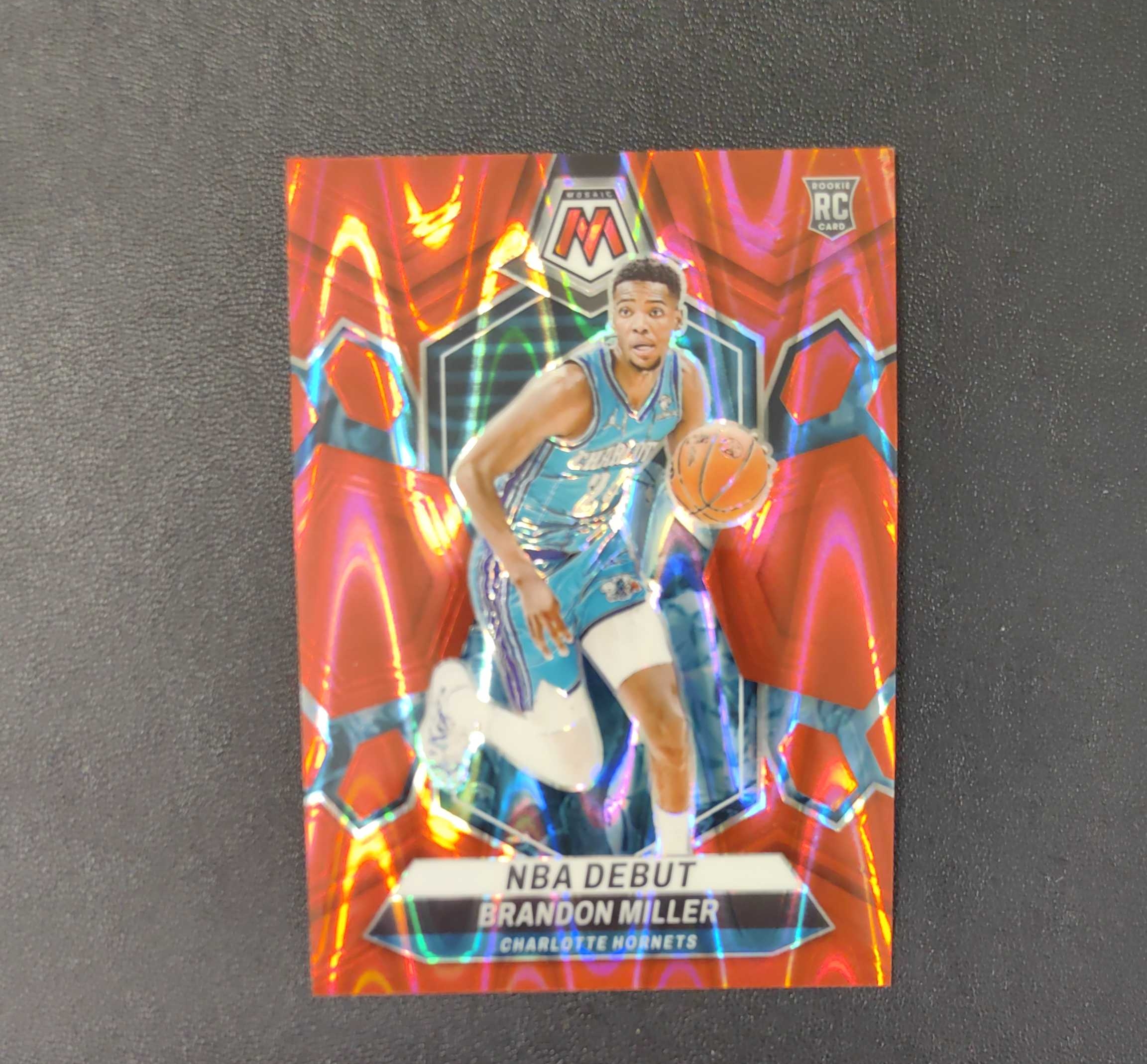 2023-24 Panini Mosaic Brandon Miller 马赛克 新秀 RC 红熔岩折 /299 美国 布兰登 米勒 黄蜂 东契奇 sga 库里 文班亚马 詹姆斯 多张再拍