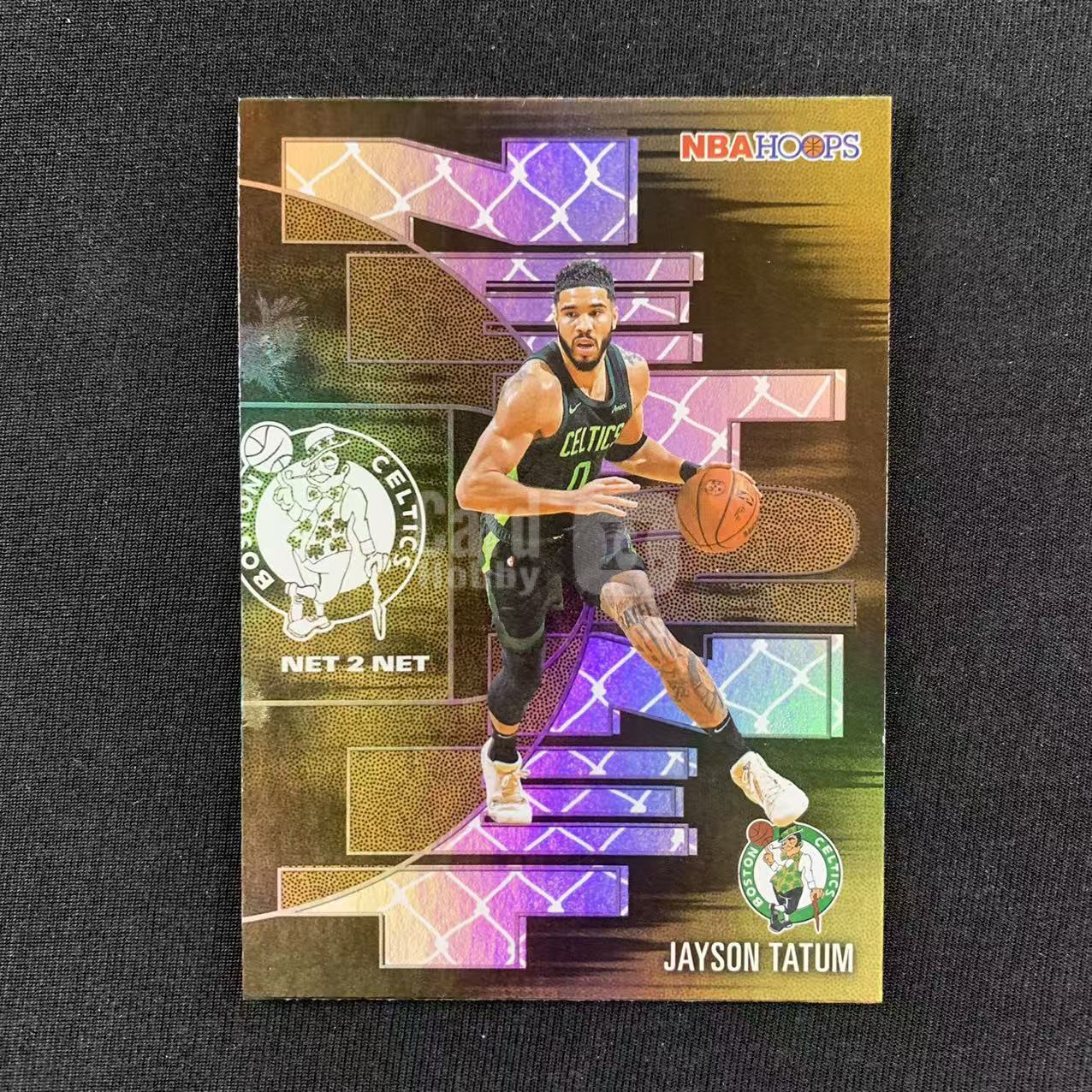 2026 Topps NBA Hoops Jayson Tatum 杰森 塔图姆 凯尔特人 Net 2 Net 特卡 折射 瑕疵图三四 收藏必备