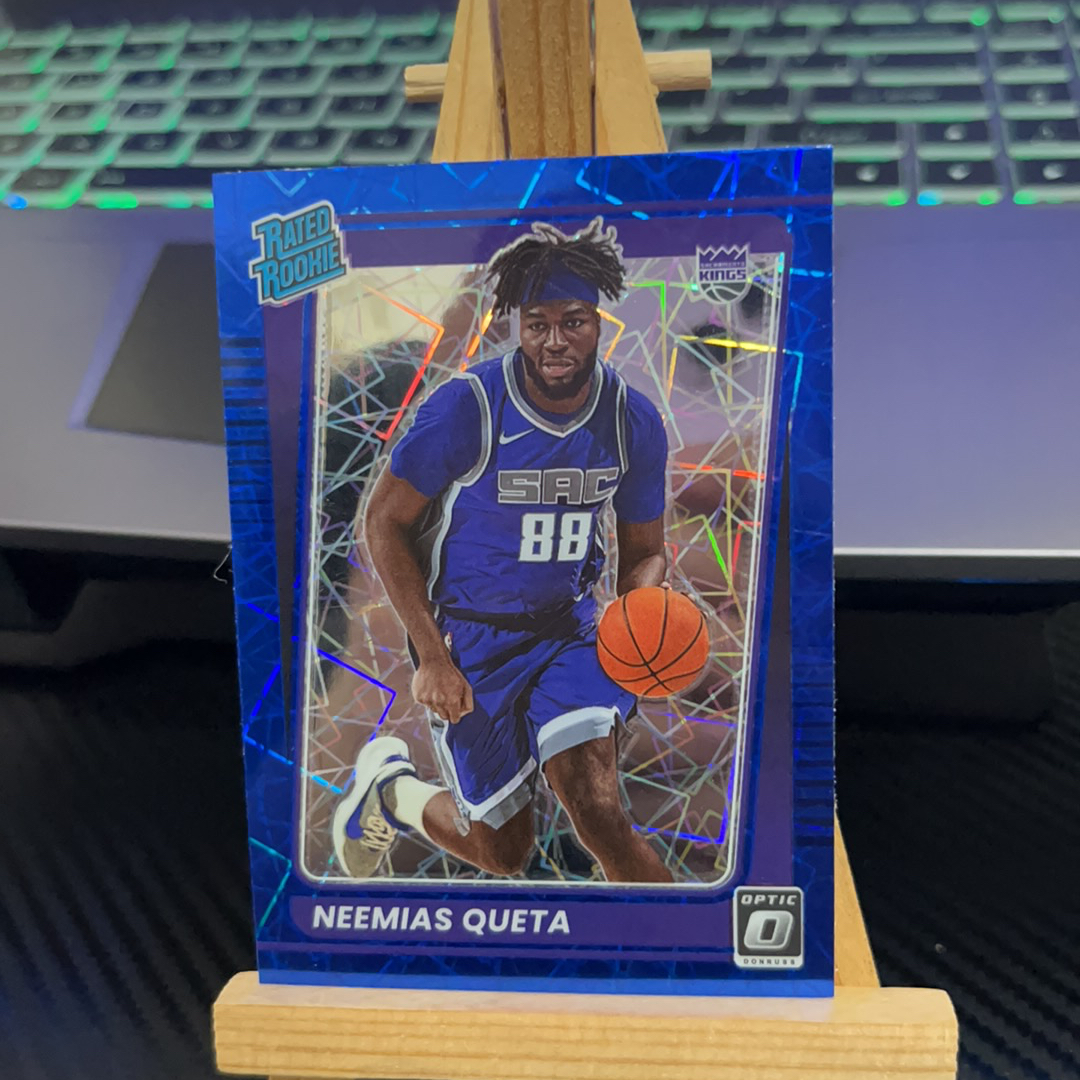 2021-22 Panini Donruss Neemias Queta RC 内米亚斯 凯塔 国王 新秀 蓝折 杜蕾斯 optic op 卡品如图 凑图必备 值得收藏!免费代卖!