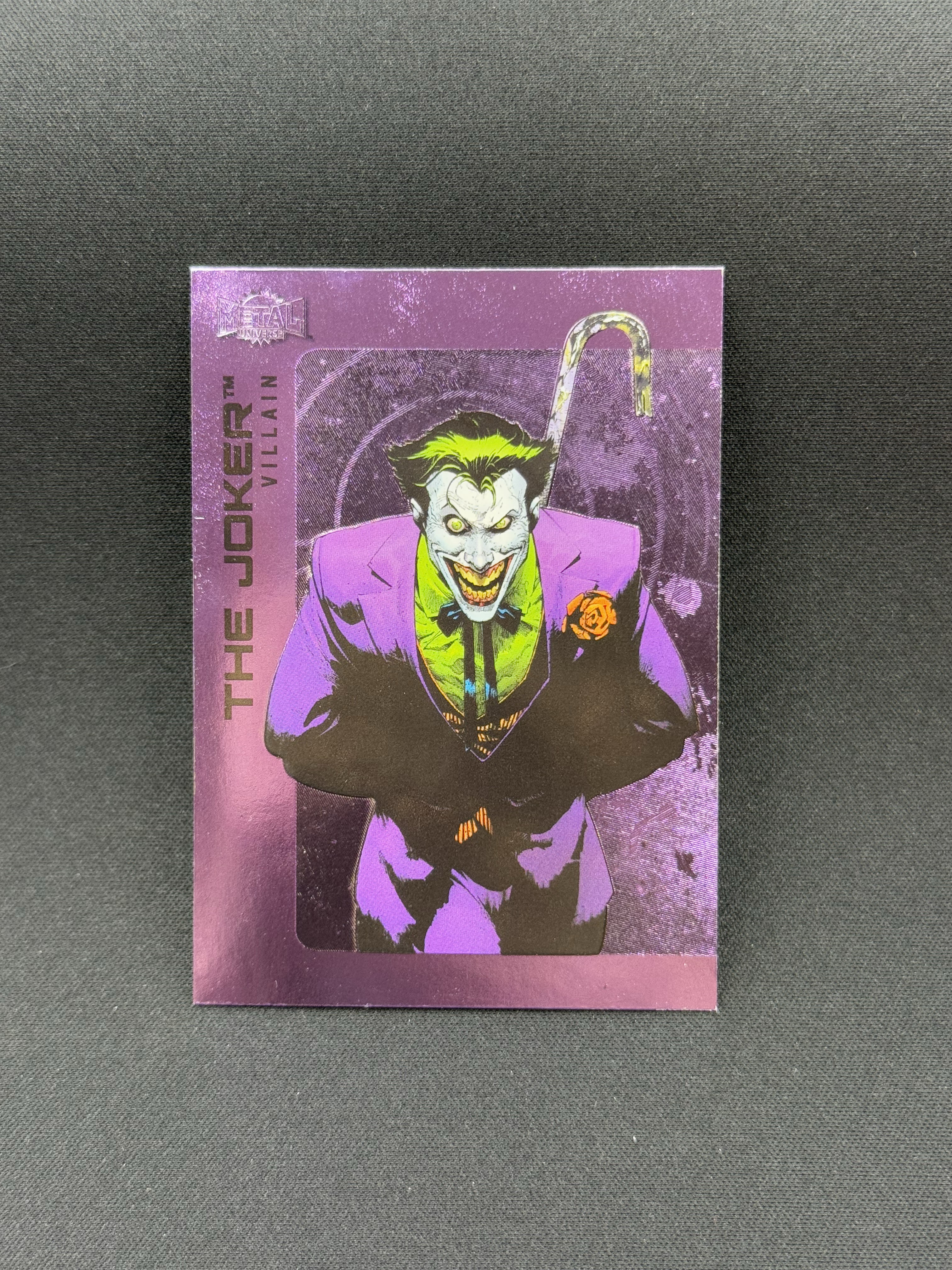 2025 Upper Deck Skybox DC Metal Batman The Joker 【小贝代拍】UD 蝙蝠侠 元年 大反派 小丑 紫平行 卡品如图 拍前看描述 XNP