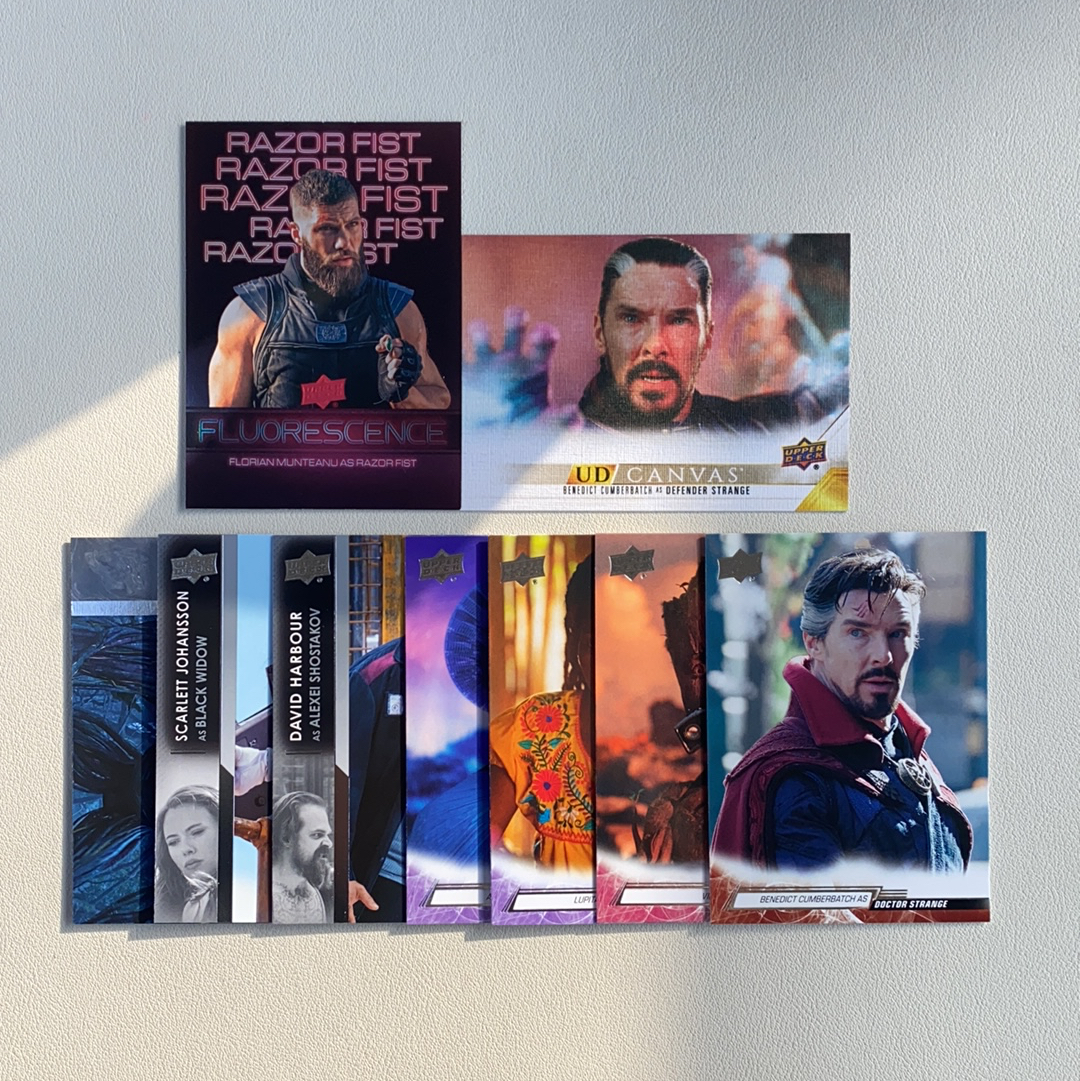【弈卡代拍】2024 Upper Deck Marvel 漫威 Studios Series2 系列2 特卡 帆布特卡 普卡base 奇异博士等 打包 品相如图 凑套必备 无理