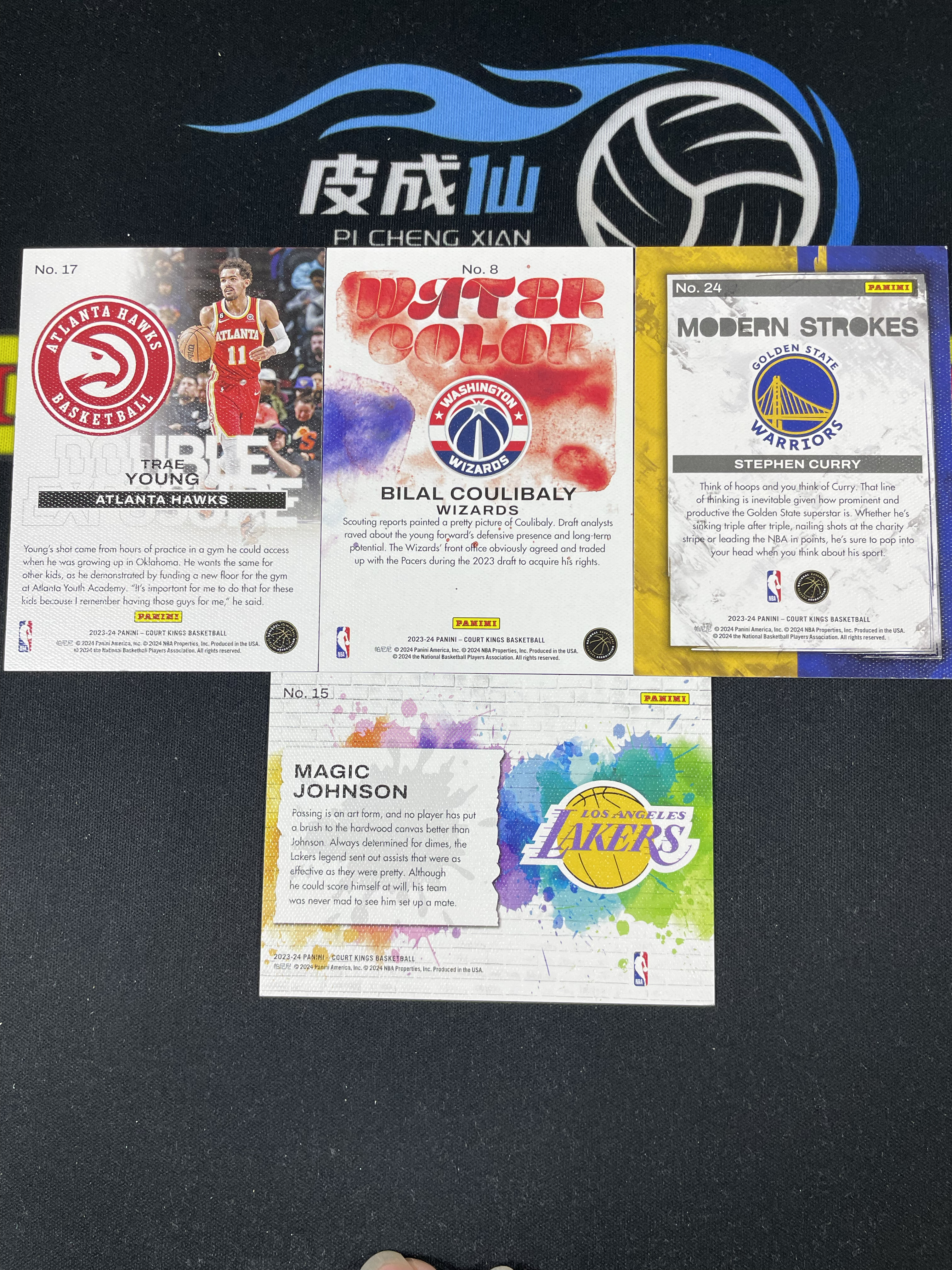 【皮成仙拍卖 统一手续费6%】 PANINI 23-24 油画 特雷杨 库利巴利 斯蒂芬库里 魔术师约翰逊 特卡 一图打包 凑套必备 值得收藏【只发顺丰】zkzk11.18