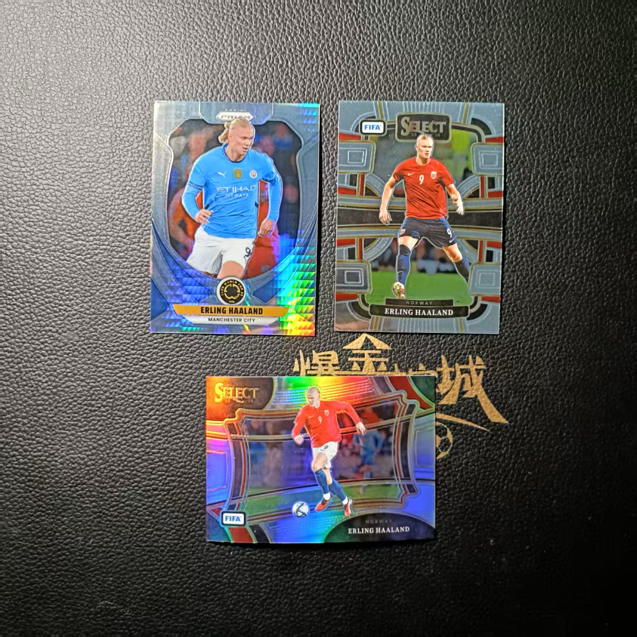 2024-25 Panini Select Erling Haaland 哈兰德 挪威 曼城 多特 进球机器 打包出 卡品如图 微瑕 包包