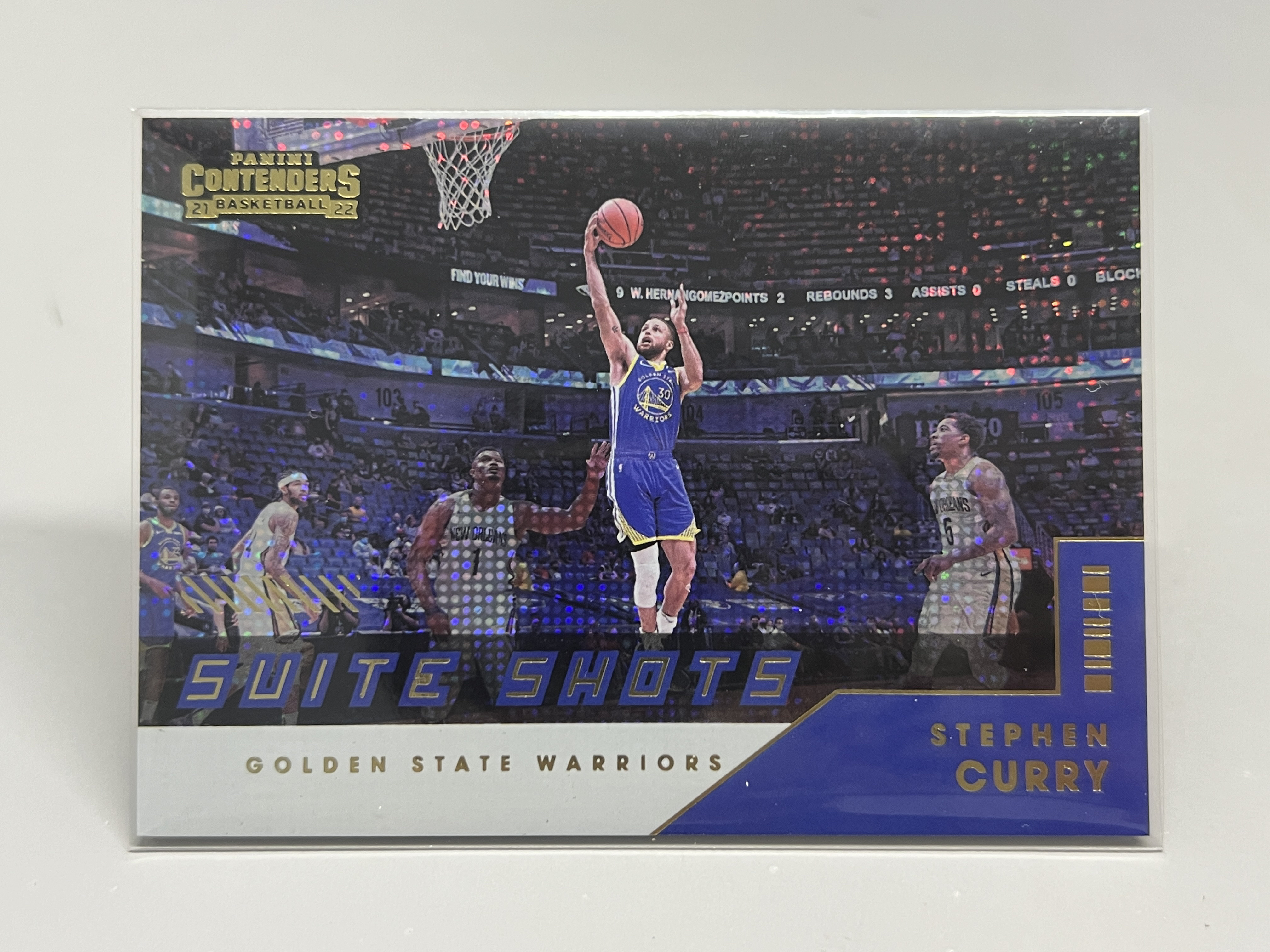 2021-22 Panini Contenders Stephen Curry【挂机拍卖】帕尼尼 球票 库里 勇士 小学生 点点折 折射 Suite Shots 特卡 #10 收藏 凑套 卡品如图