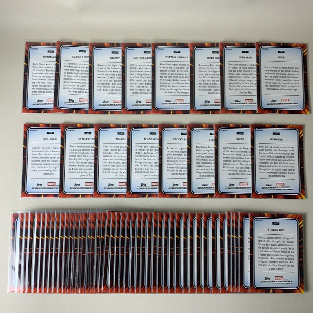 【弈卡代拍】2025 Topps Chrome Marvel 元年漫威TC 复仇者联盟 银折 折射 蜘猪侠 绯红女巫 牌皇 钢铁侠 月光骑士等 打包 不齐 品相如图 凑套必备 哈拉