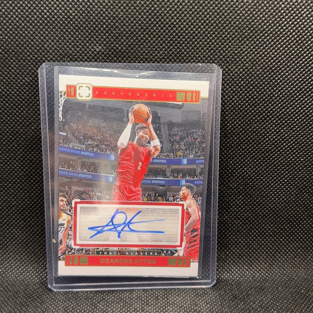 【Roseee代卖】2023-24 Panini Photogenic Deandre Ayton 上镜 德安德烈 艾顿 顿宝 签字 表现亮眼 现役湖人 jeff