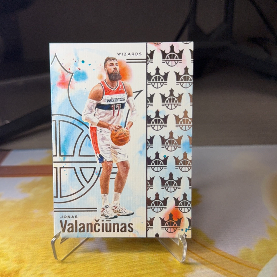 2024-25 Panini Court Kings Jonas Valanciunas 瓦兰 奇才 油画系列 卡品如图 值得收藏!免费代卖 【星动星球星卡】