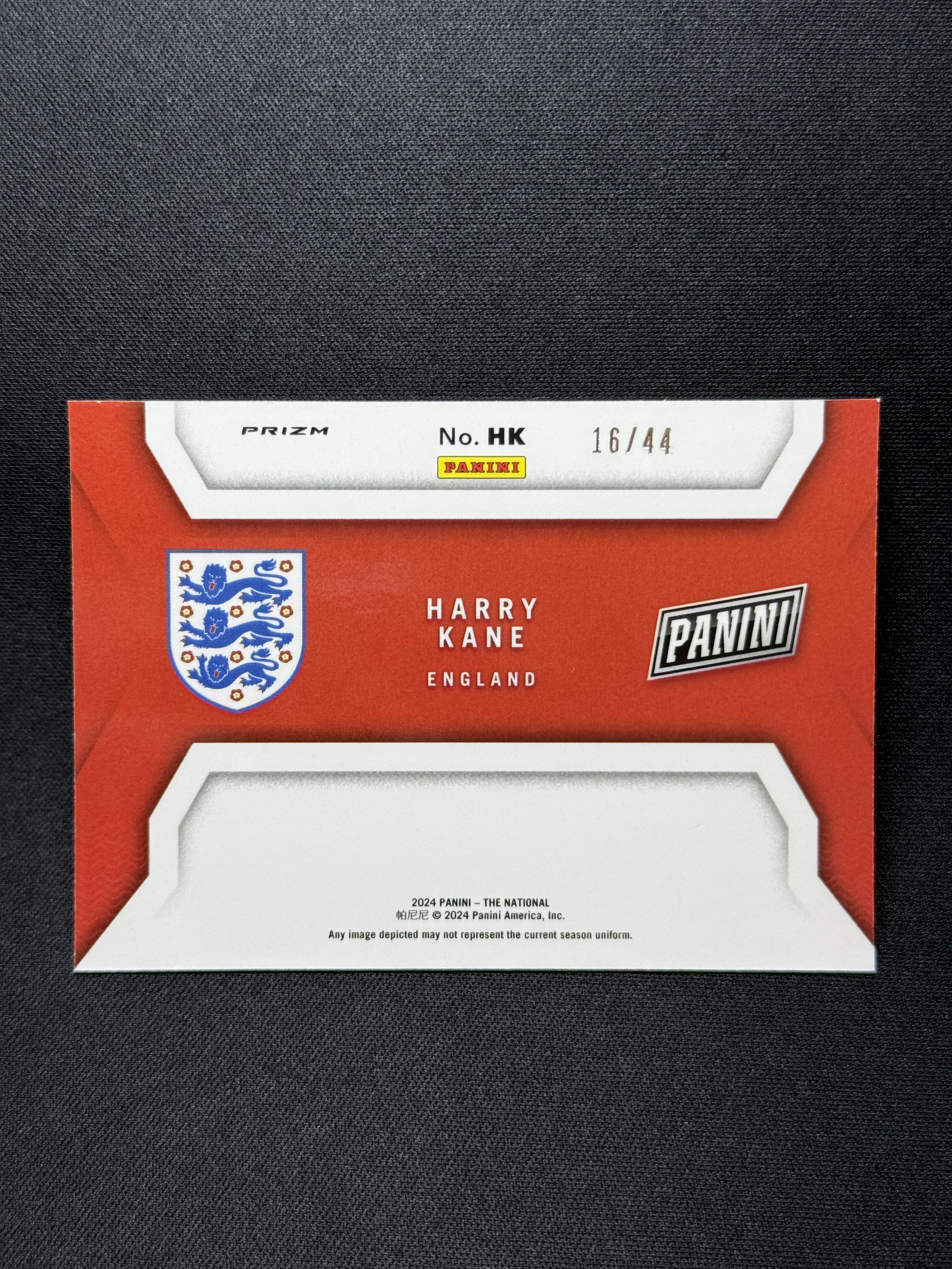 2024 Panini The National Harry Kane 【小贝代拍】国展包 展会包 英格兰 哈里 凯恩 16/44编 泼墨 大比例 SSP 瑕疵如图 拍前看描述 H 安西CW