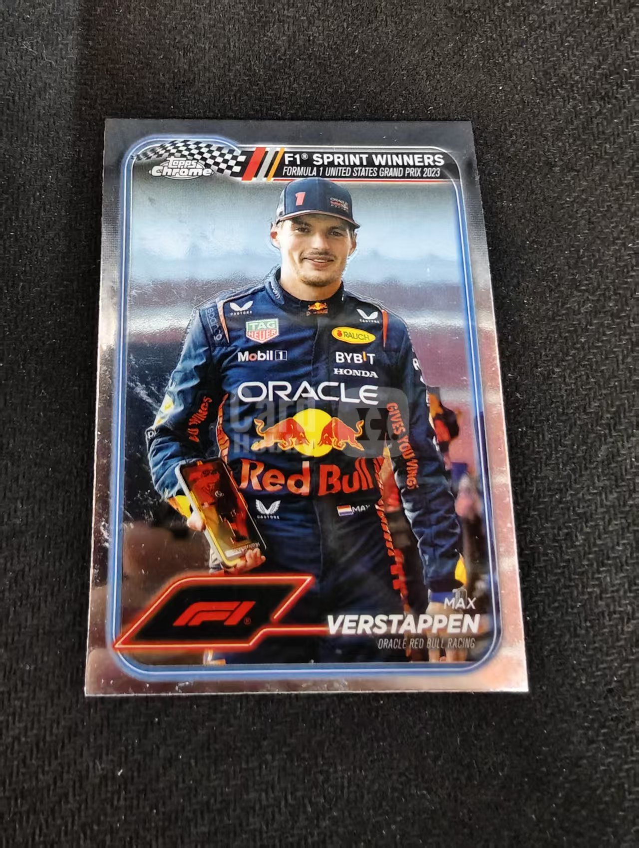 2024 Topps Chrome F1 Max Verstappen 维斯塔潘 红牛 划痕 边角瑕疵 #152