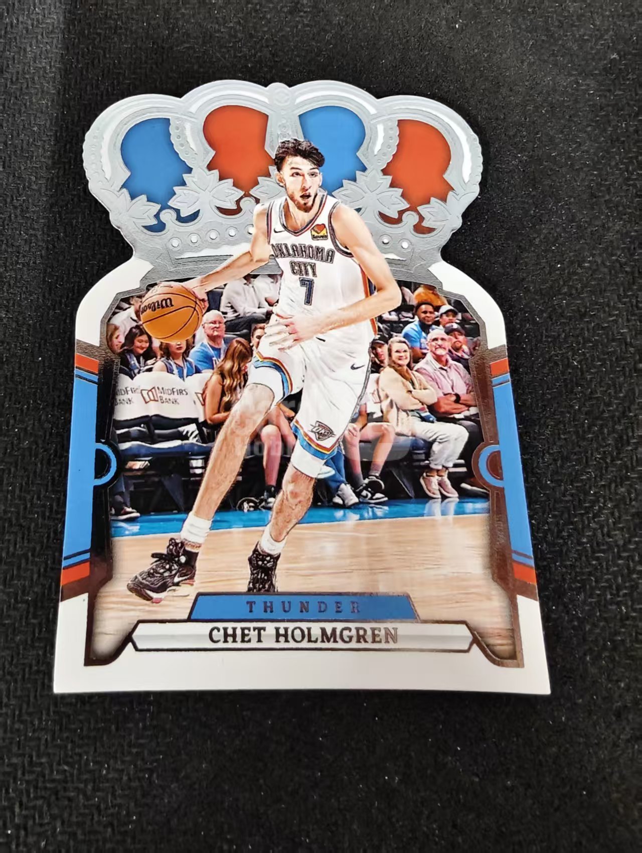 2023-24 panini Crown Royale Chet Holmgren 切特霍姆格伦 雷霆 皇冠 异形 划痕 边角瑕疵 #99