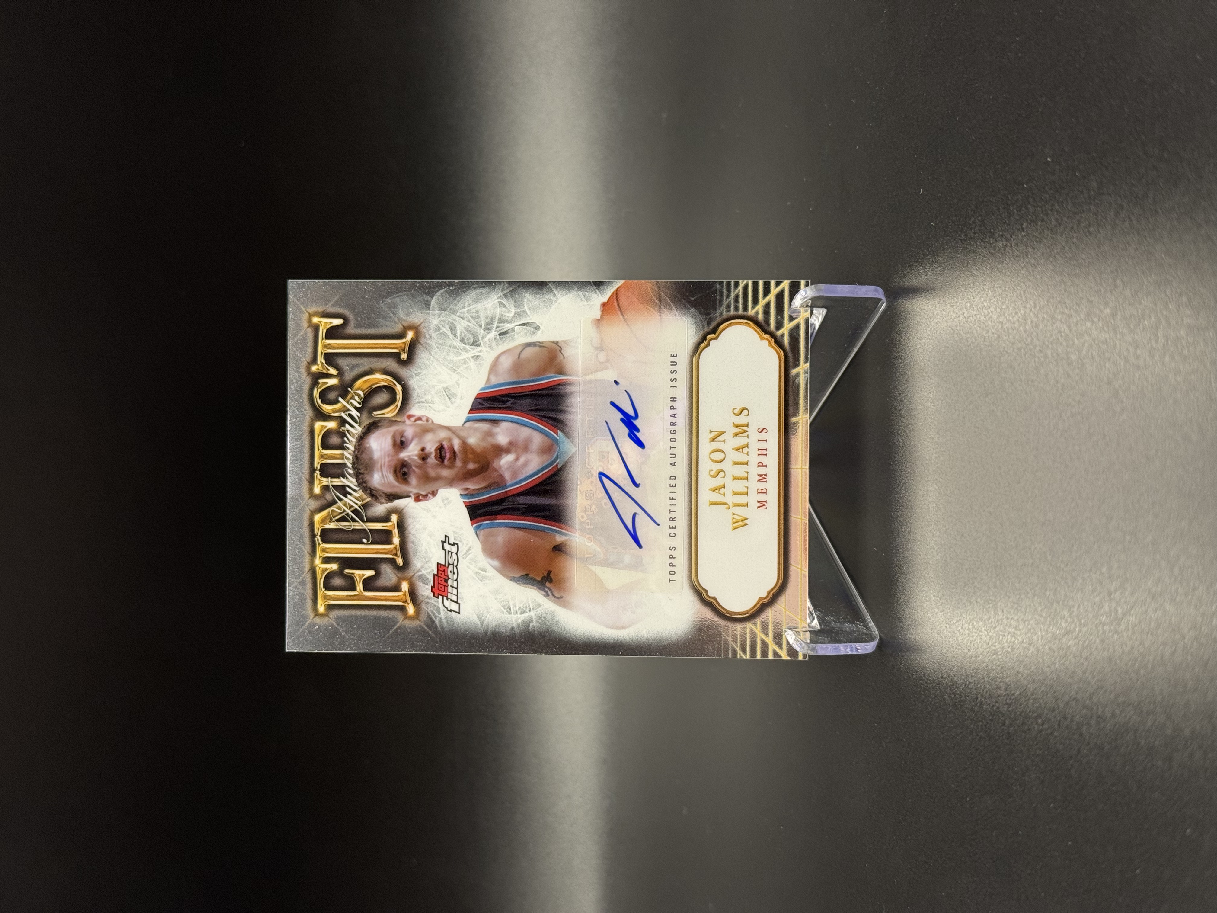 2024-25 Topps Finest Jason Williams 【鲨鱼辣椒 免费代拍】贾森 威廉姆斯 白巧克力 签字 Finest 银折 专收必备 收藏必备#Tzy