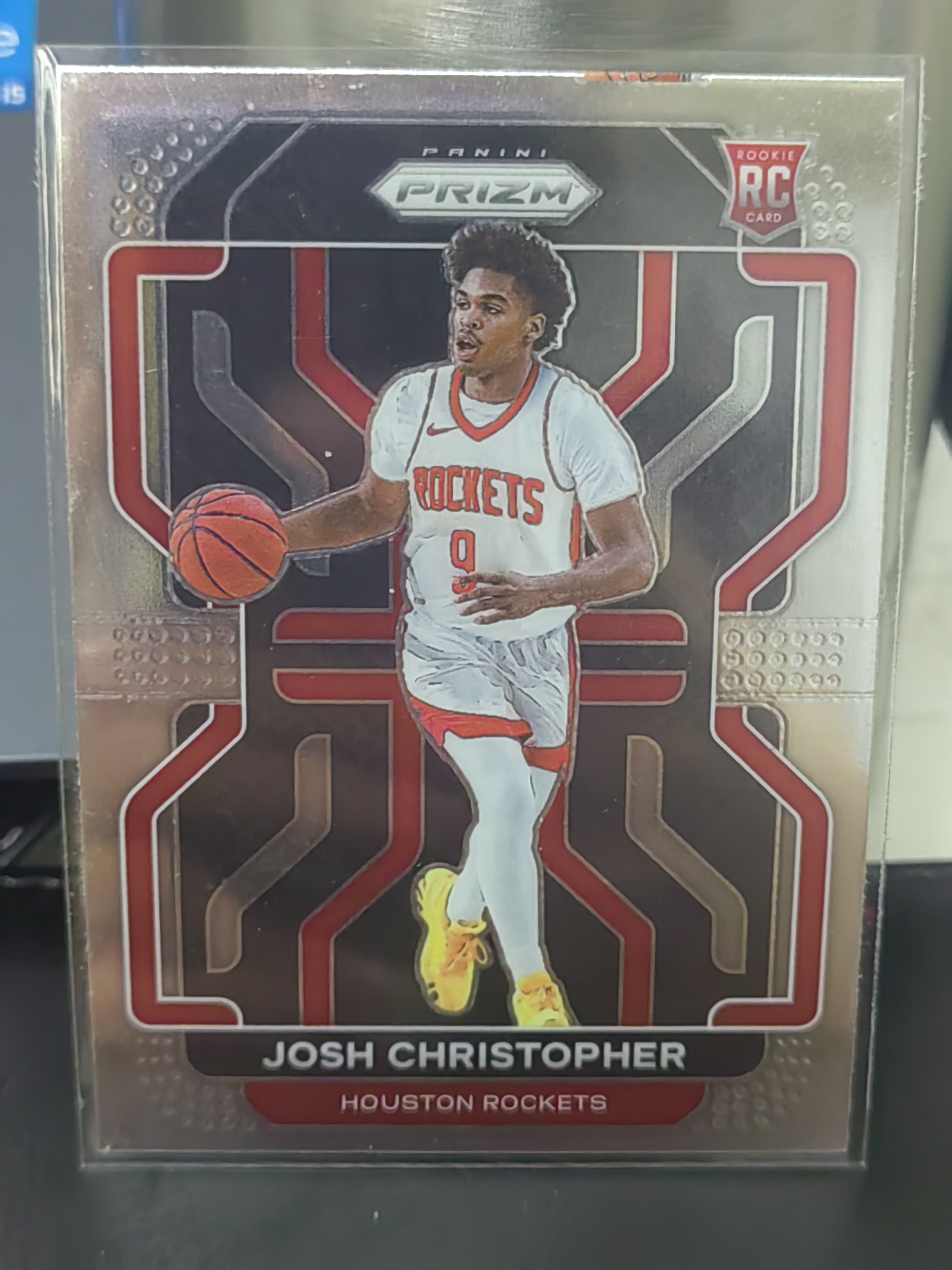 2021-22 Panini Prizm Josh Christopher RC PZ 新秀 约什 克里斯托弗 火箭 篮 白边白角 不保卡品 卡品如图