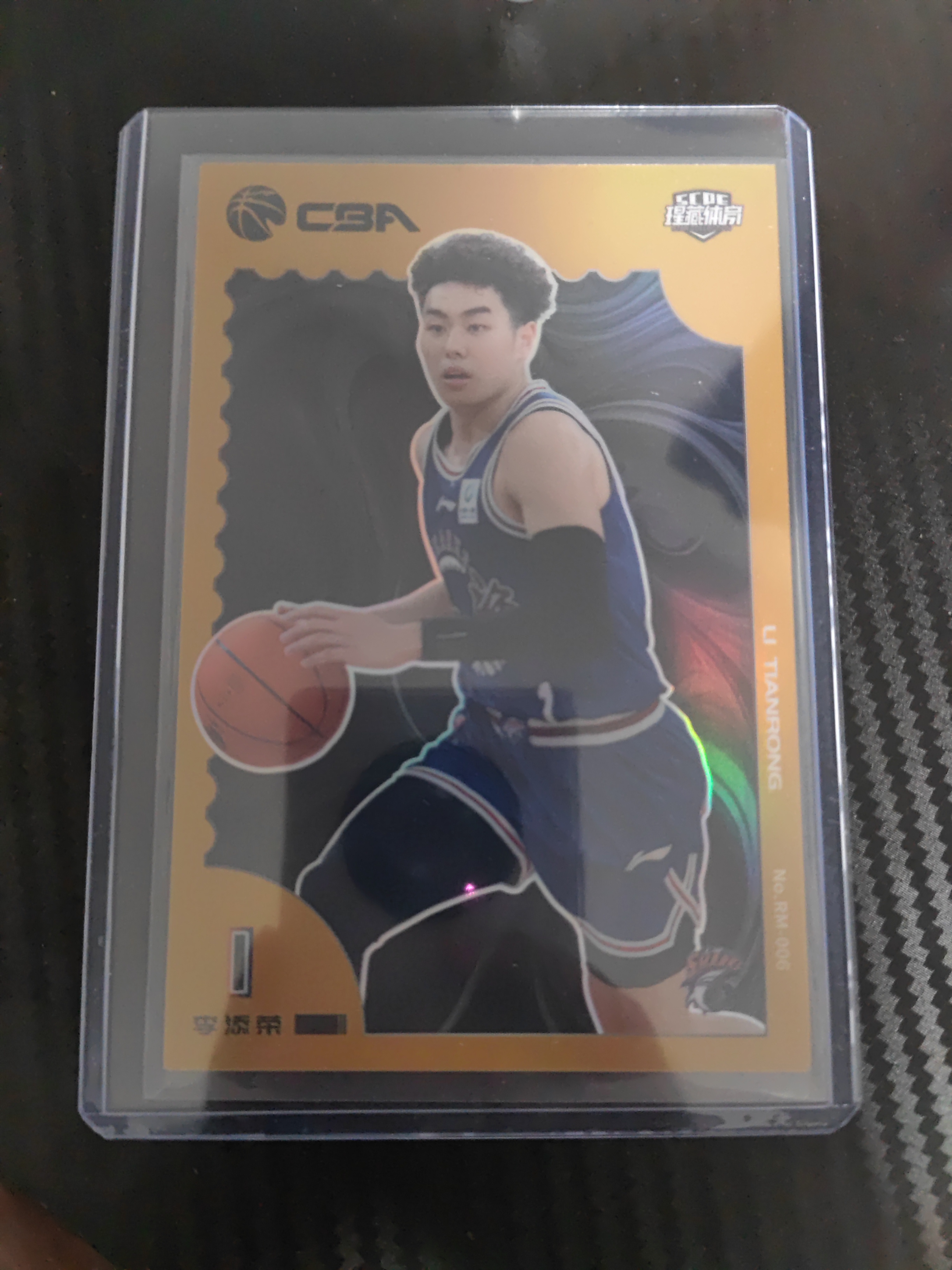 2023-24 上海瑆藏体育 泾谷系列 李添荣 2023-24 上海瑆藏体育 泾谷系列 李添荣 金折 01/10编 卡品如图 收藏必备